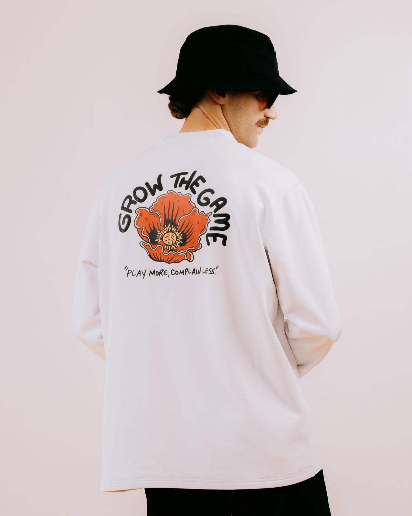 Grow the Game Flower KRモックネック 763474006-WHITE