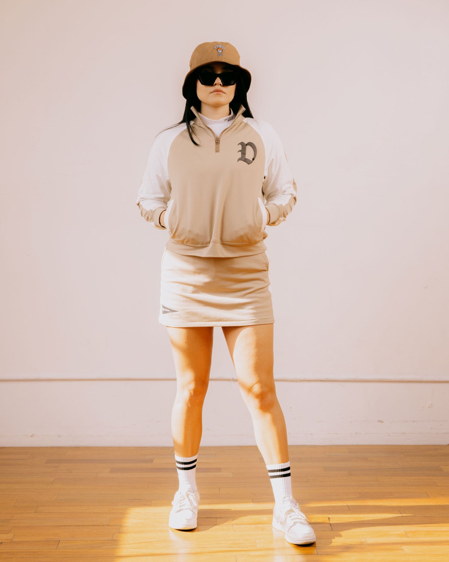 WOMEN Highly Addictive 37.5 Half Zip JK 763474170-SAND