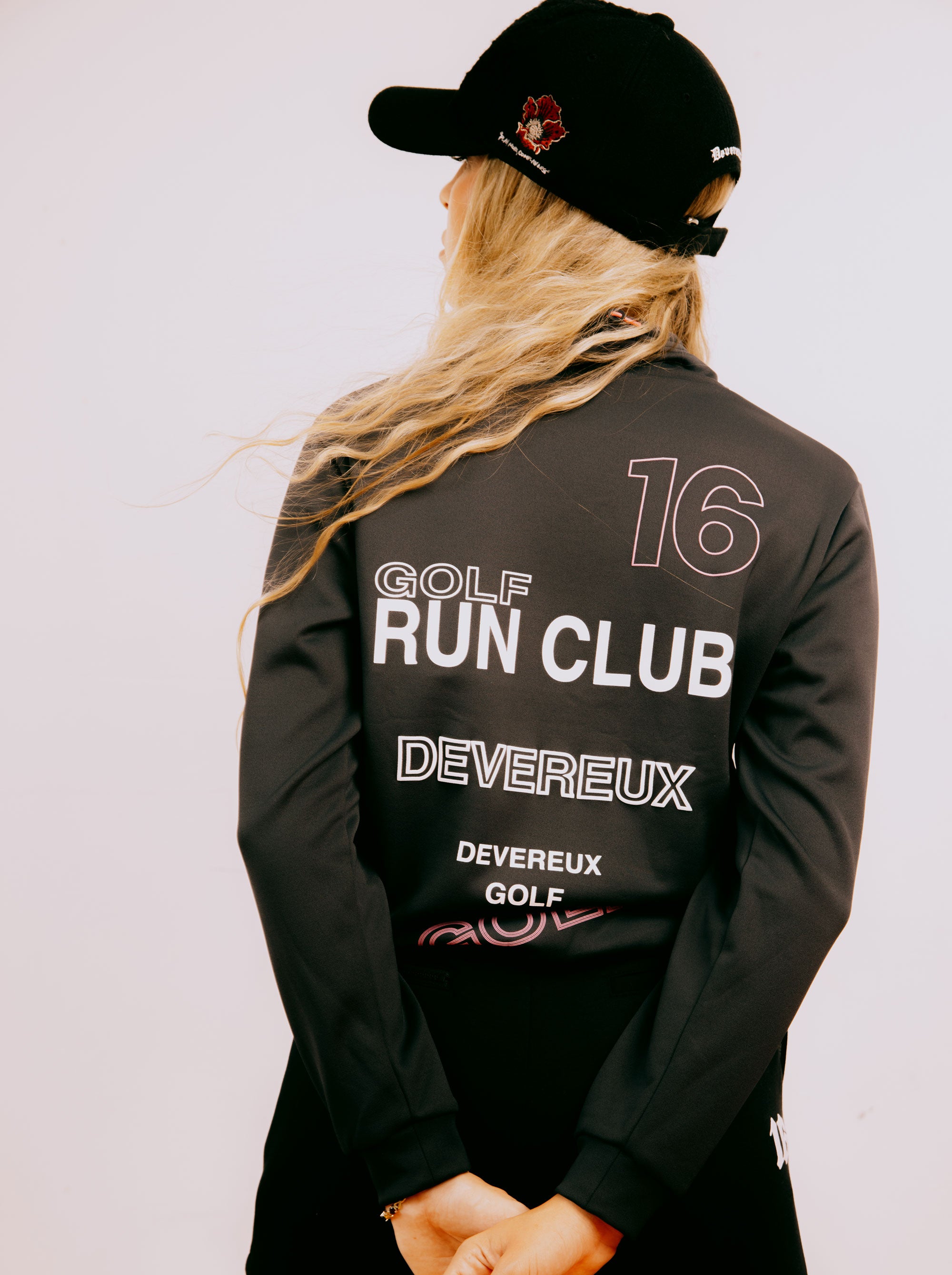 WOMEN 16 Run Club String High Neck PO 763474076-BLACK