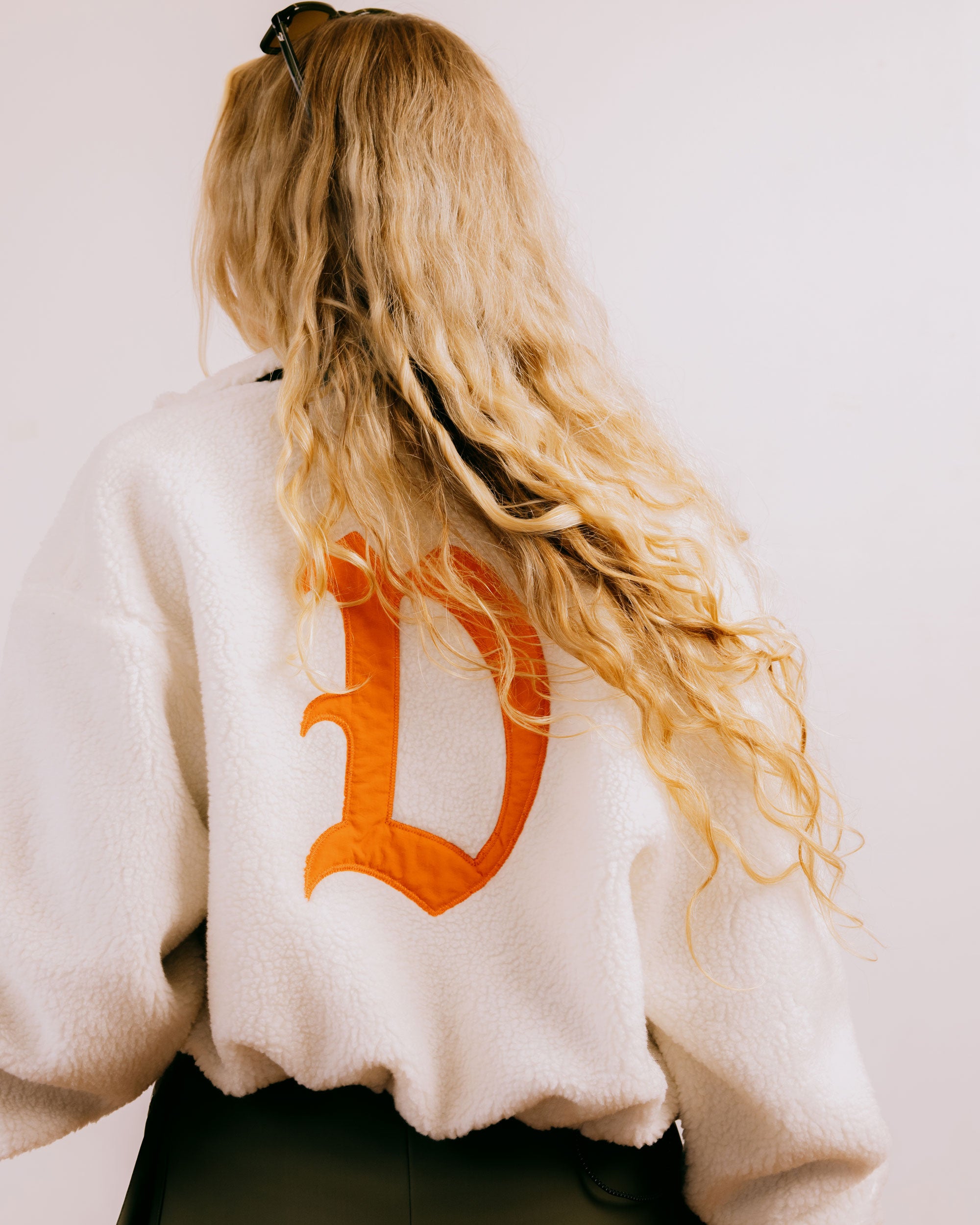 WOMEN Highly AshビンテージシープボアFull Zip JK 763474175-IVORY