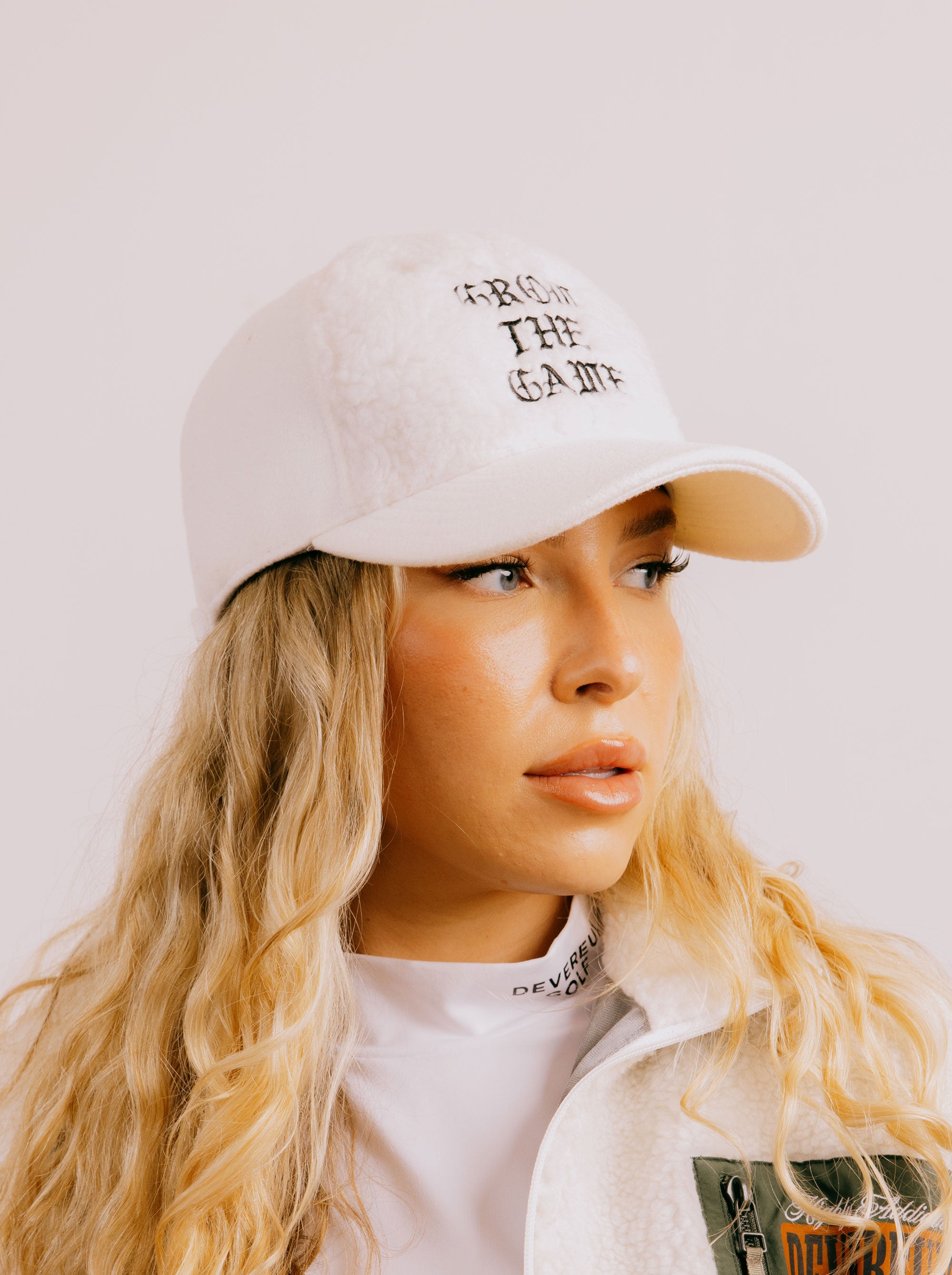 DVRX ボアメルトンCAP 763474815-WHITE