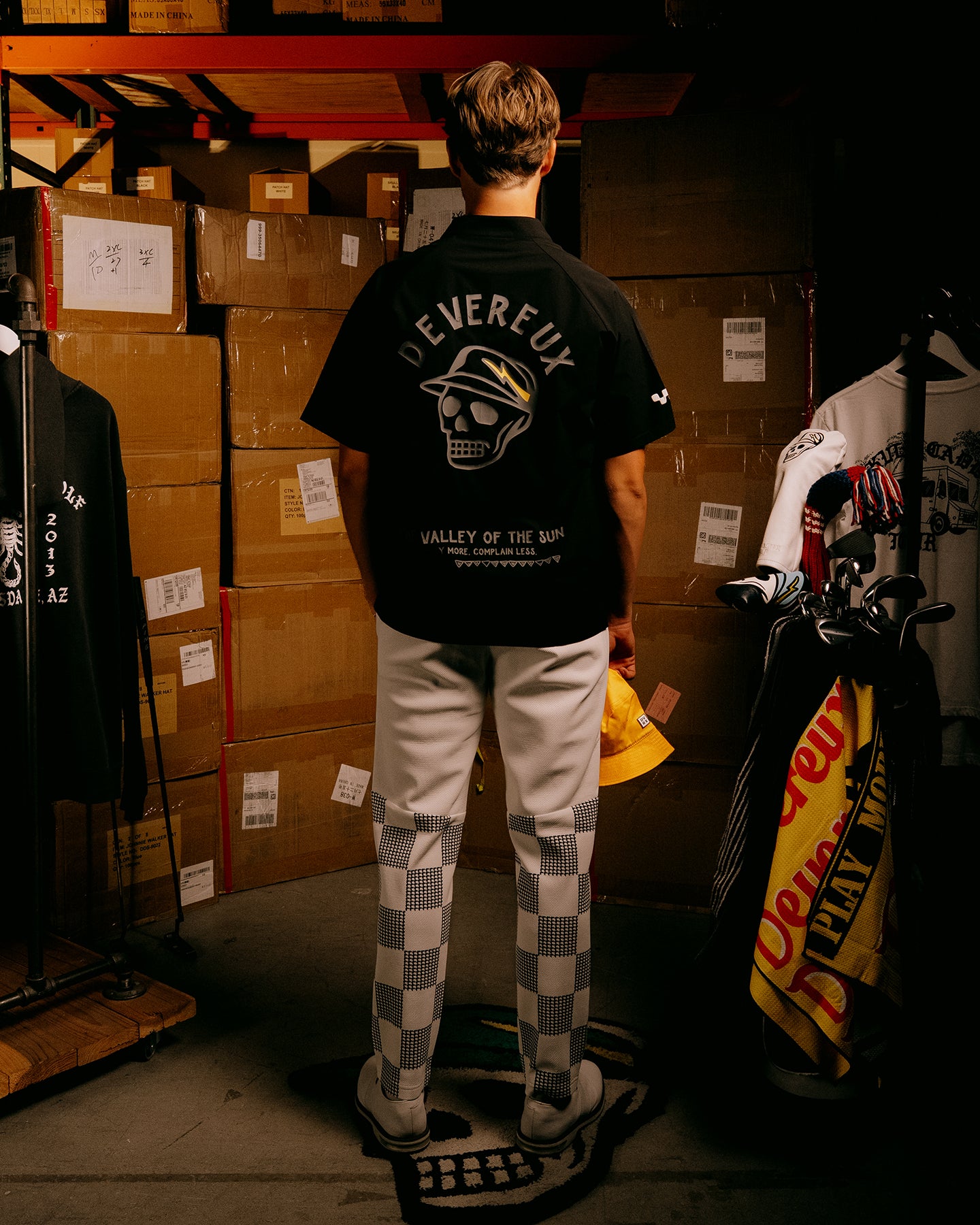フリーモーション 半袖 プルオーバー 075754001-BLACK