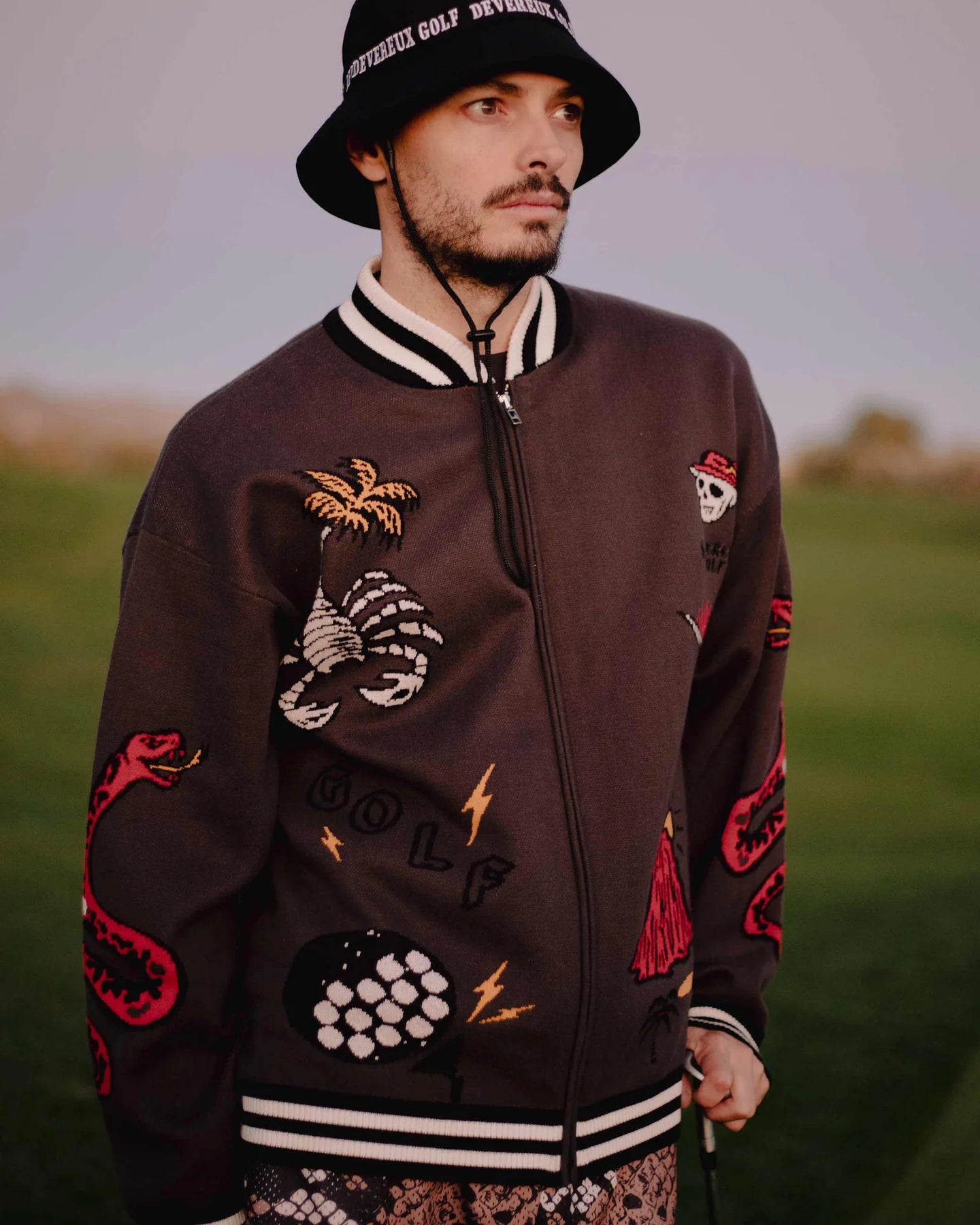 Out of Bounds Knit Jacket 763434701-MULTI