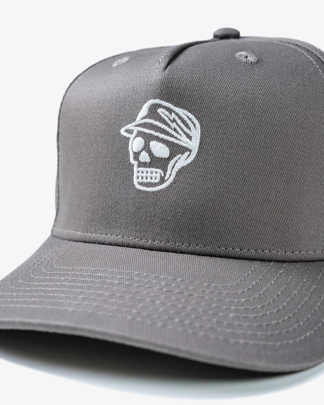 Looper Skull Caddie Hat 075362818-MUSHROOM GREY