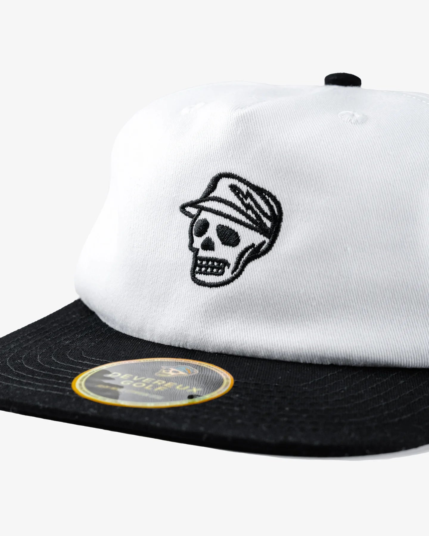 Skull Caddie Two-Tone Cap 075352801-WHITE/BLACK