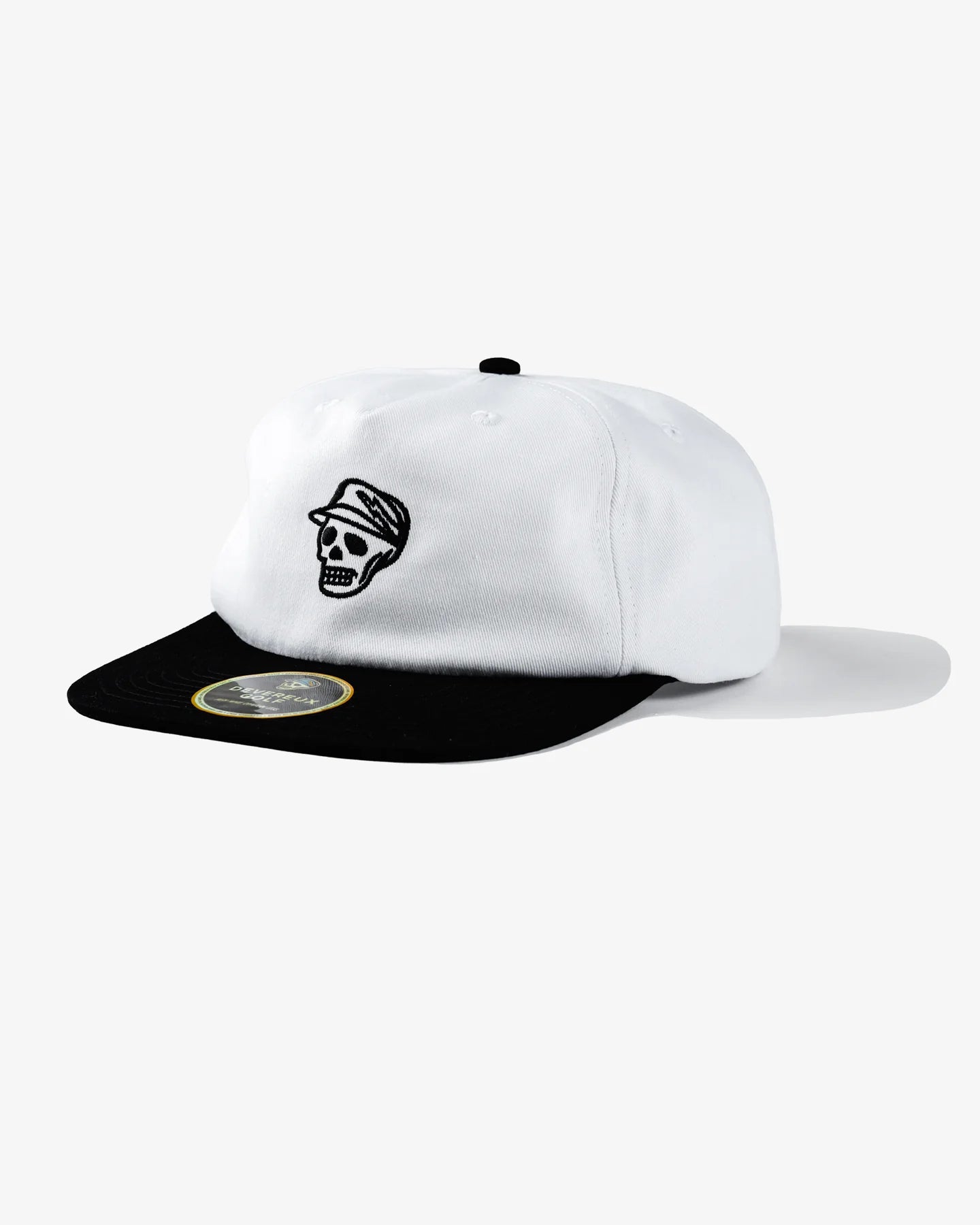 Skull Caddie Two-Tone Cap 075352801-WHITE/BLACK