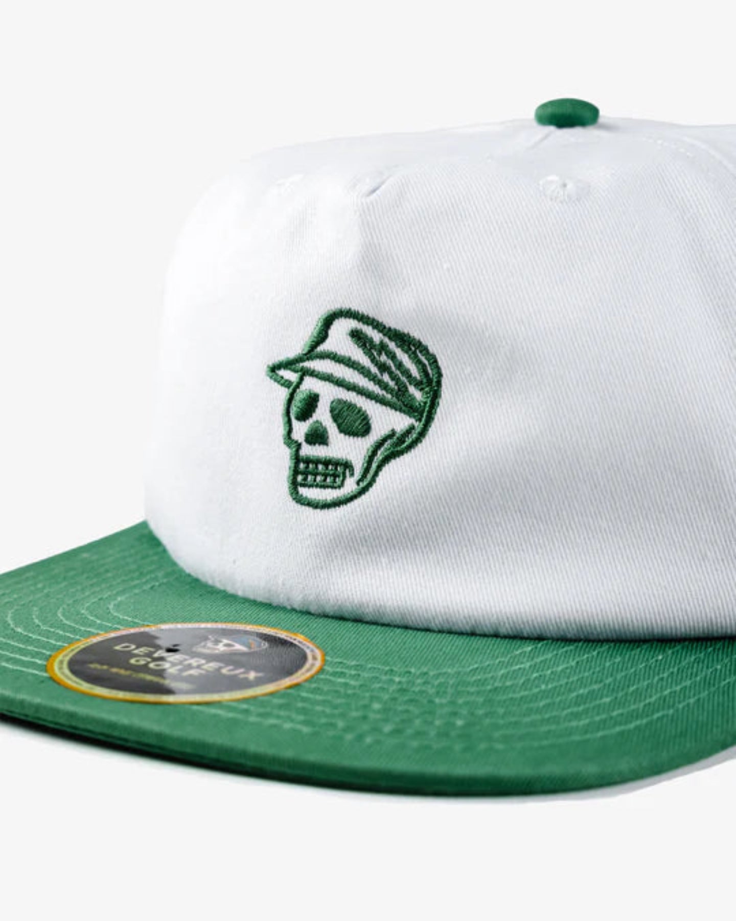 Skull Caddie Two-Tone Cap 075352801-WHITE/GREEN
