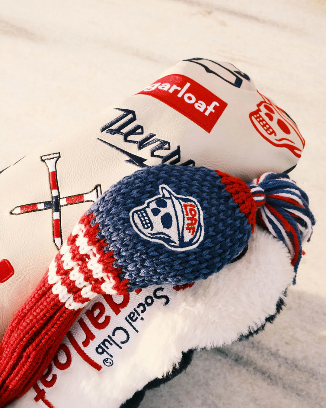 Sugarloaf DVRX knit Fairway cover 075362812-RED