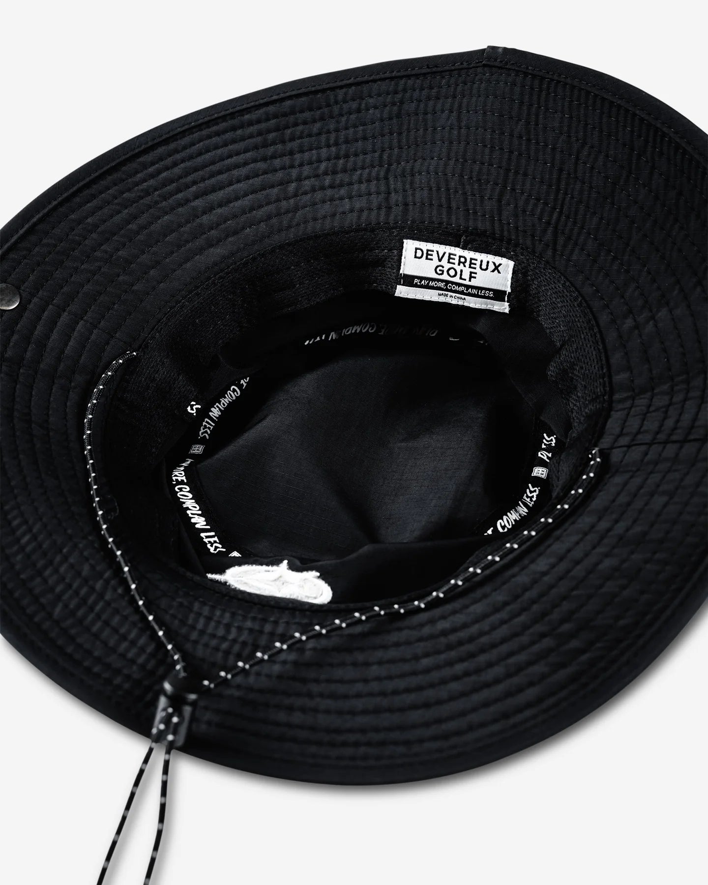 Ripstop Nylon Bucket hat 075362813-BLACK