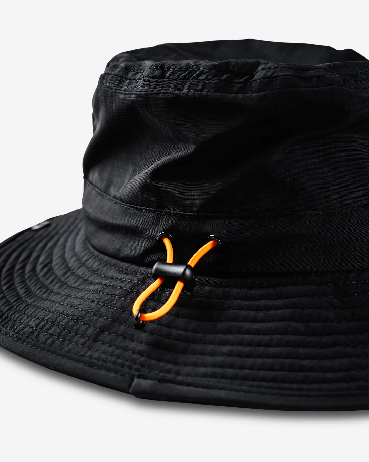 Ripstop Nylon Bucket hat 075362813-BLACK