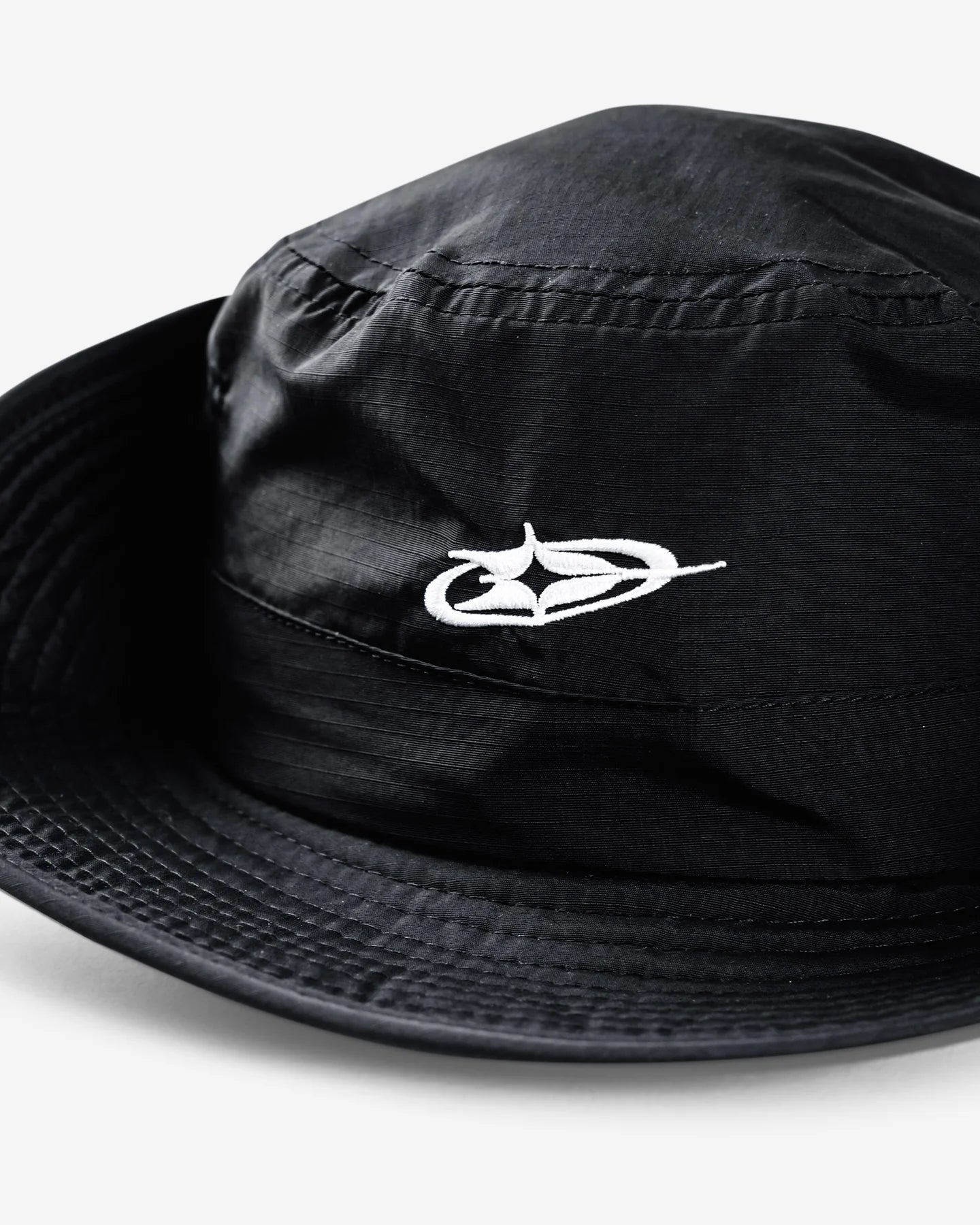 Ripstop Nylon Bucket hat 075362813-BLACK