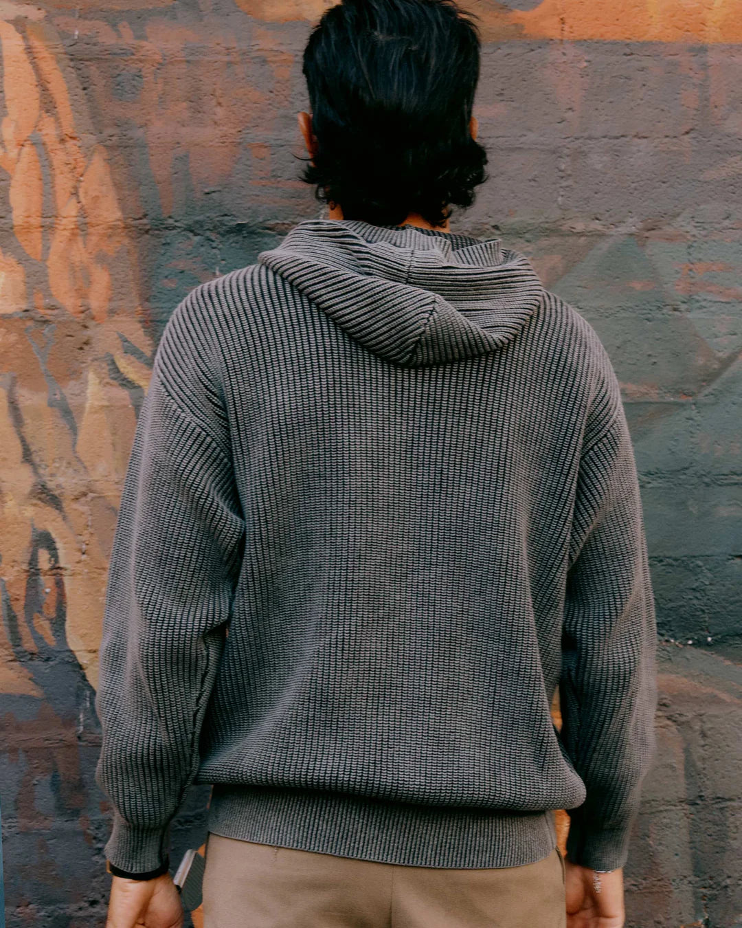 Fisherman Hoodie 075362601-GREY