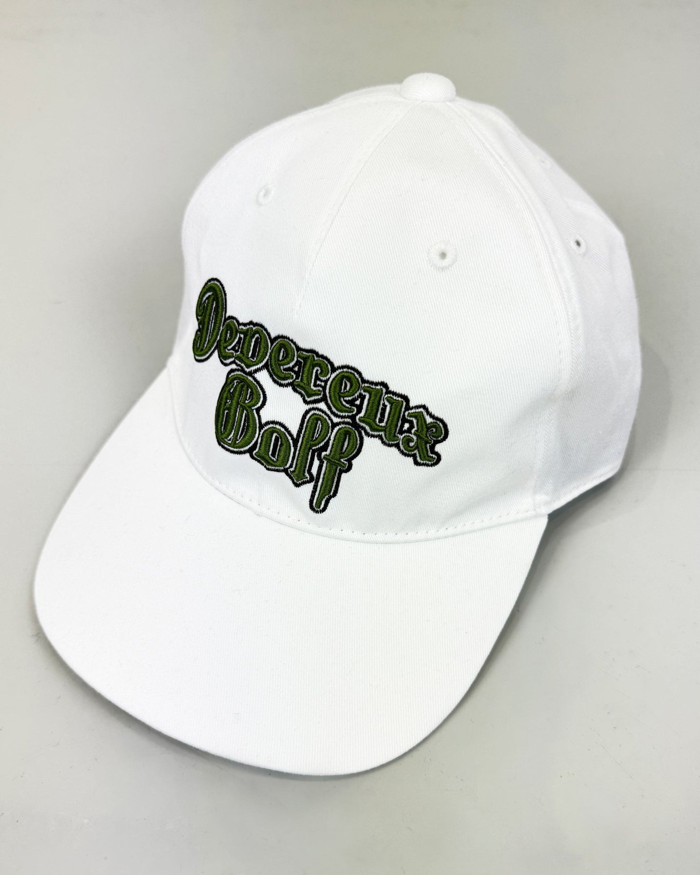 Old English Devereux Golf Hat 763472845-WHITE