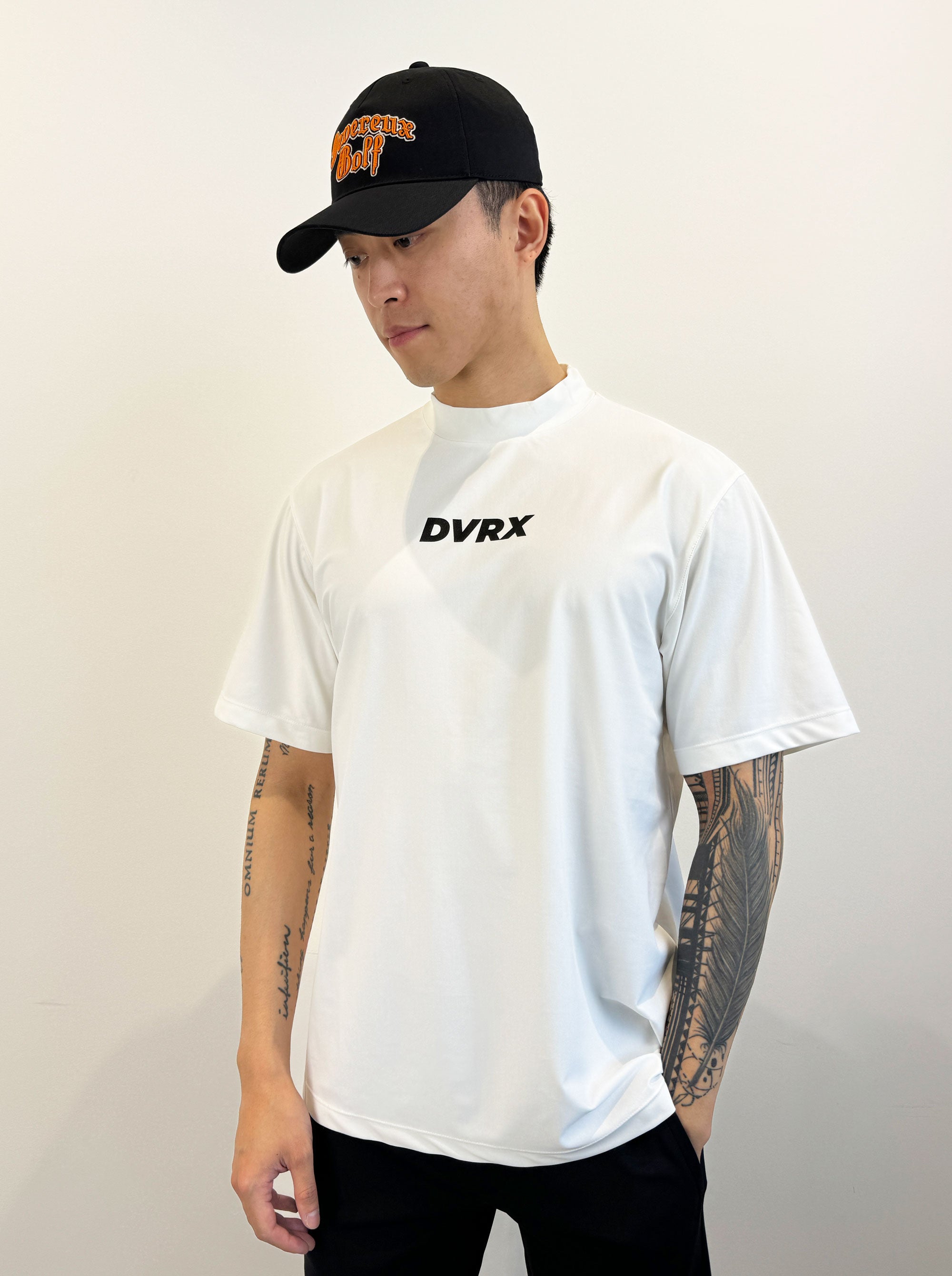 DVRX ラッシュガードモックS/S 763472007-WHITE