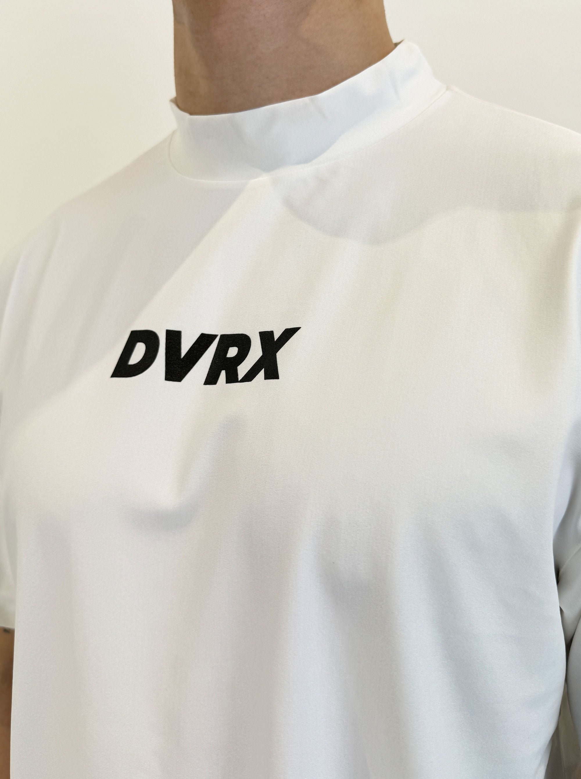 DVRX ラッシュガードモックS/S 763472007-WHITE