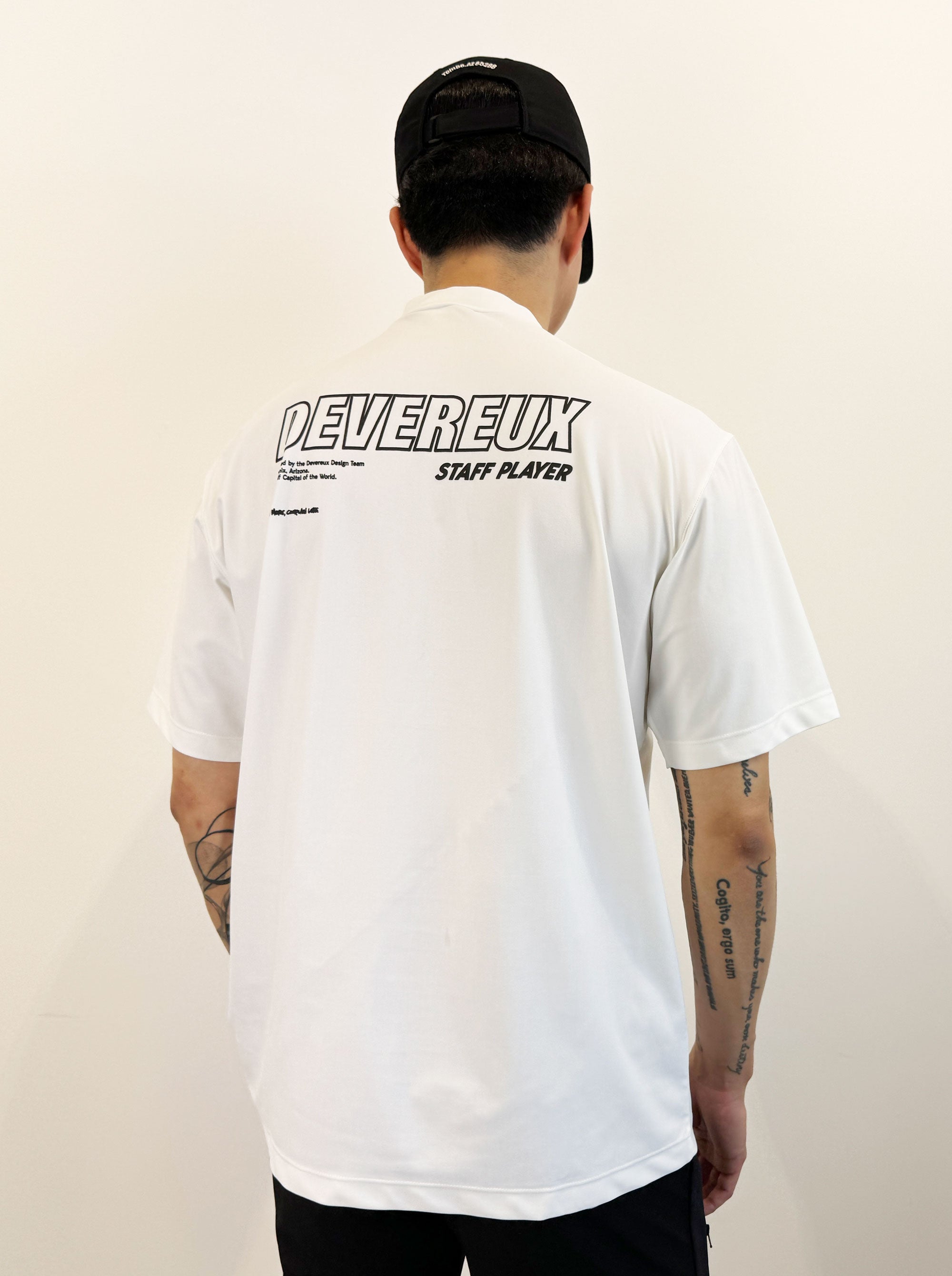 DVRX ラッシュガードモックS/S 763472007-WHITE