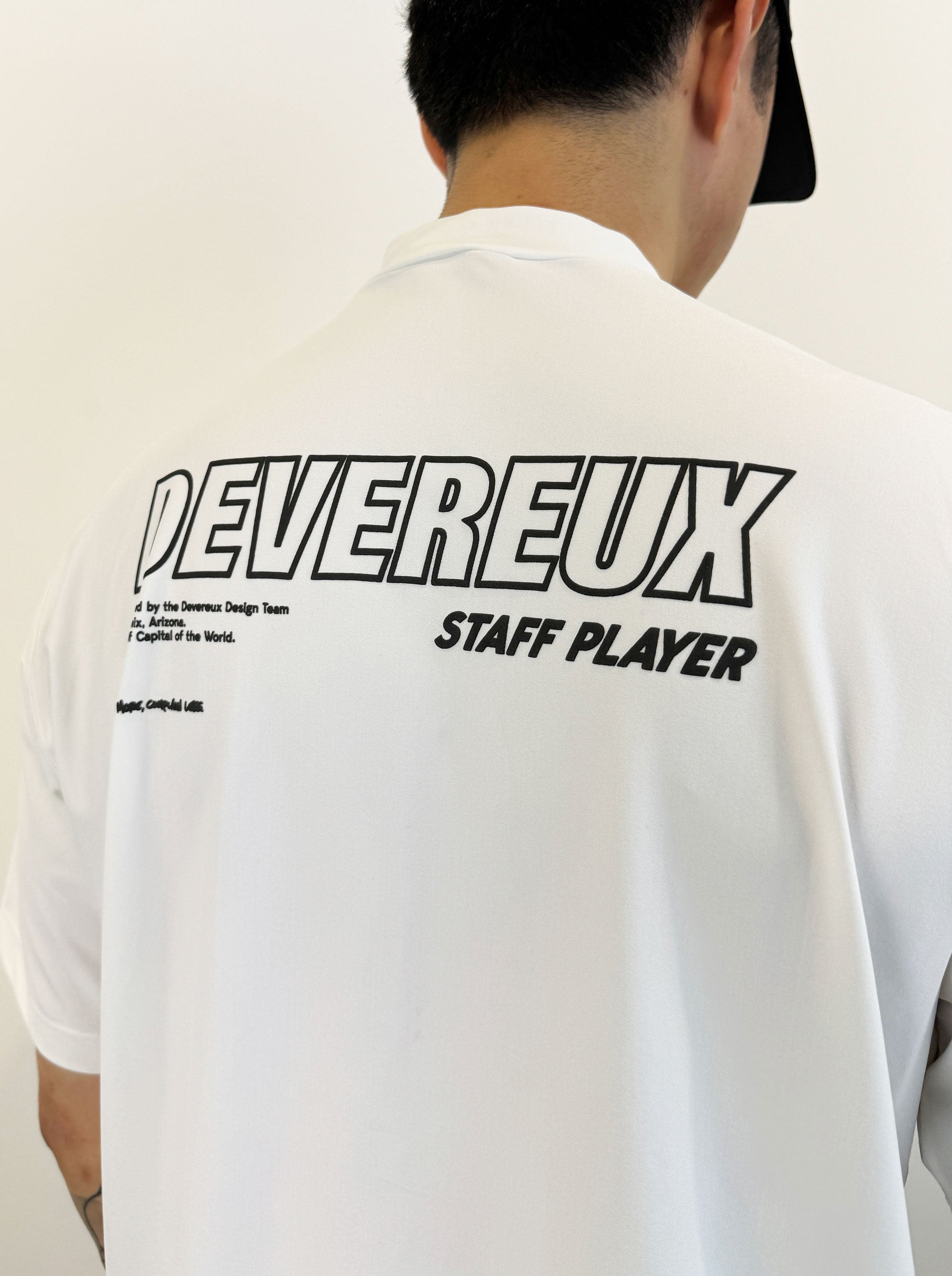 DVRX ラッシュガードモックS/S 763472007-WHITE