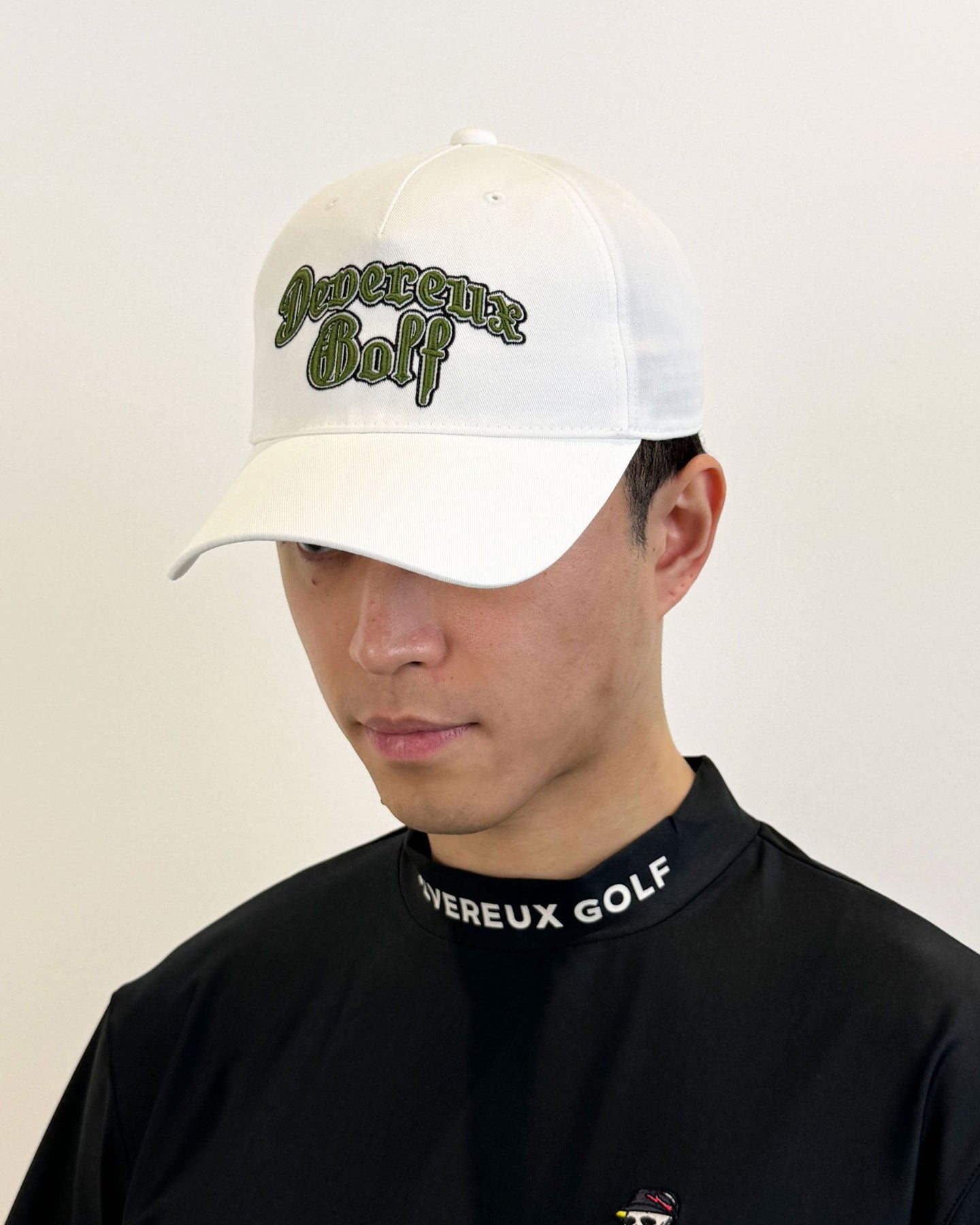 Old English Devereux Golf Hat 763472845-WHITE