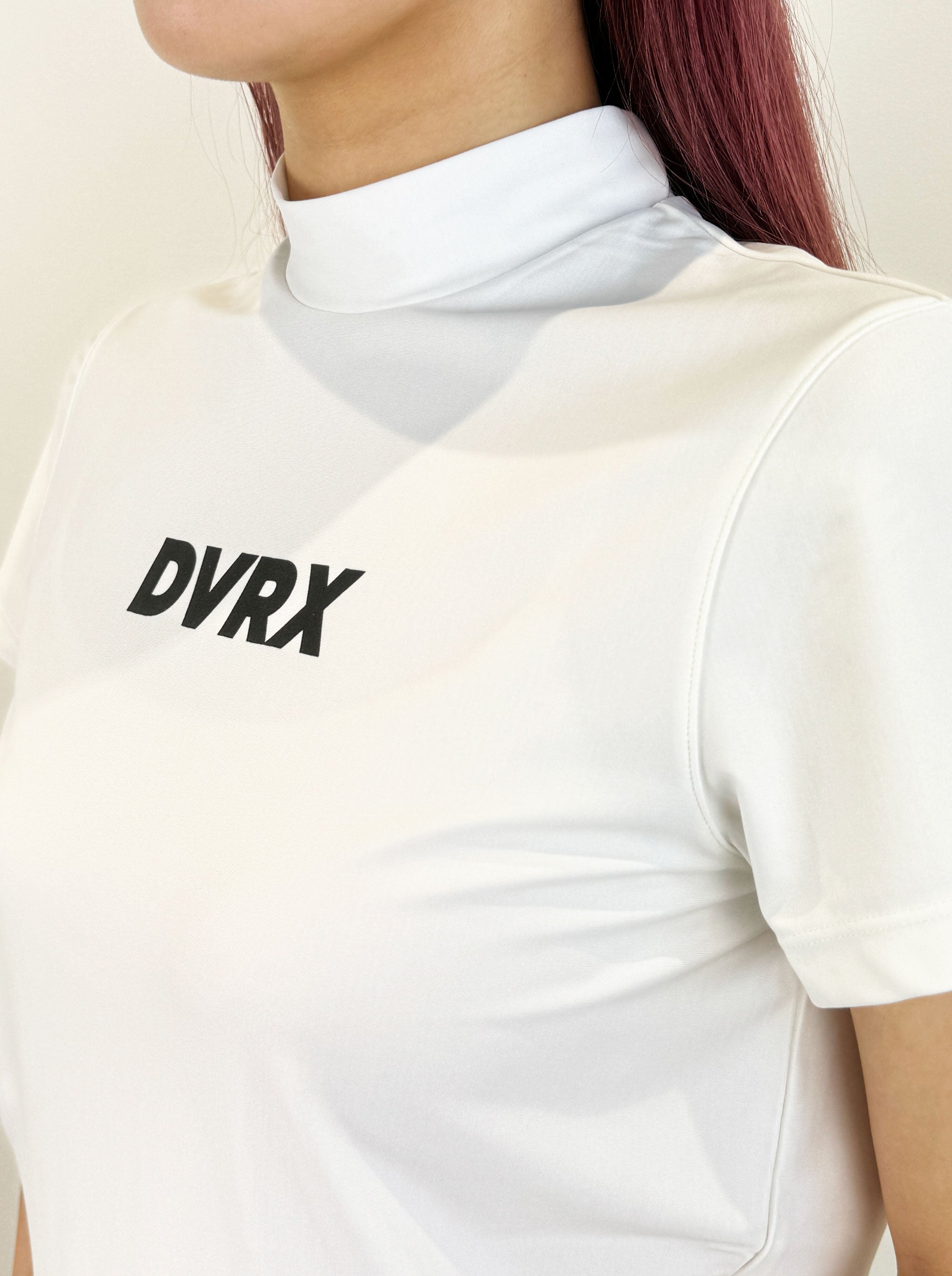 WOMENS ラッシュガードモックS/S 763472091-WHITE
