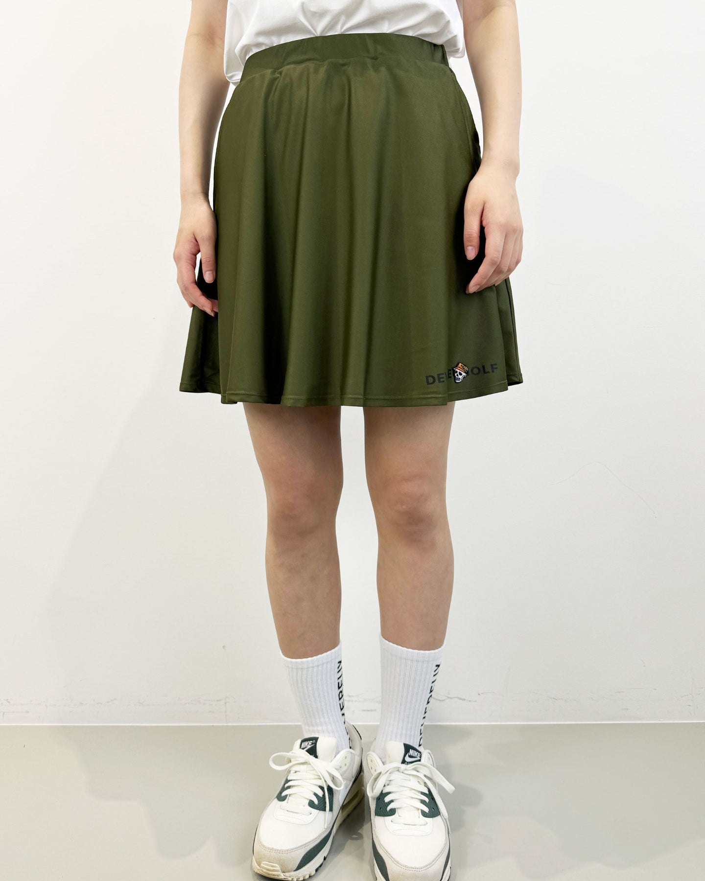 WOMEN ラッシュガードスカート 763472472 KHAKI