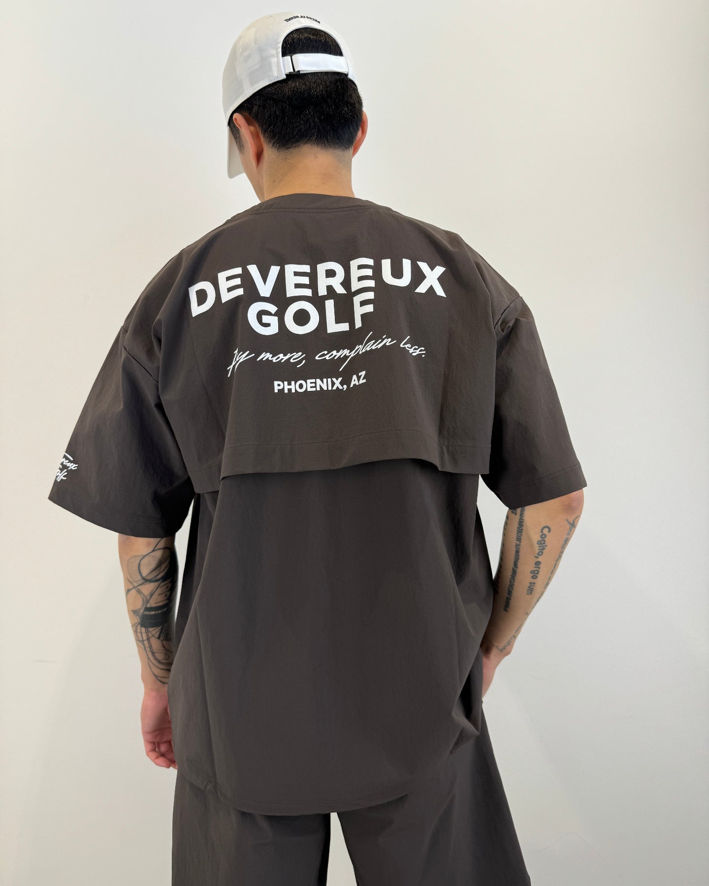 オーバーサイズDG PO 763472049-D/BROWN