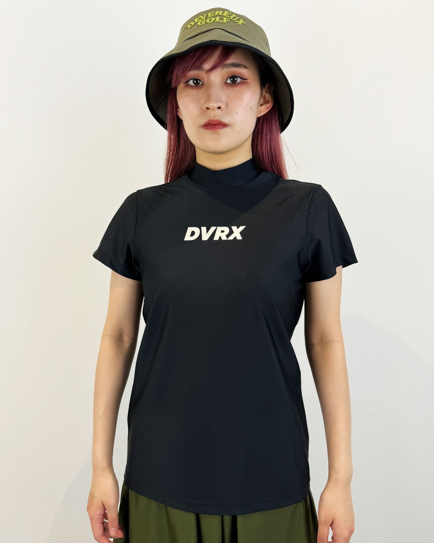 WOMEN ラッシュガードモックS/S 763472091 BLACK