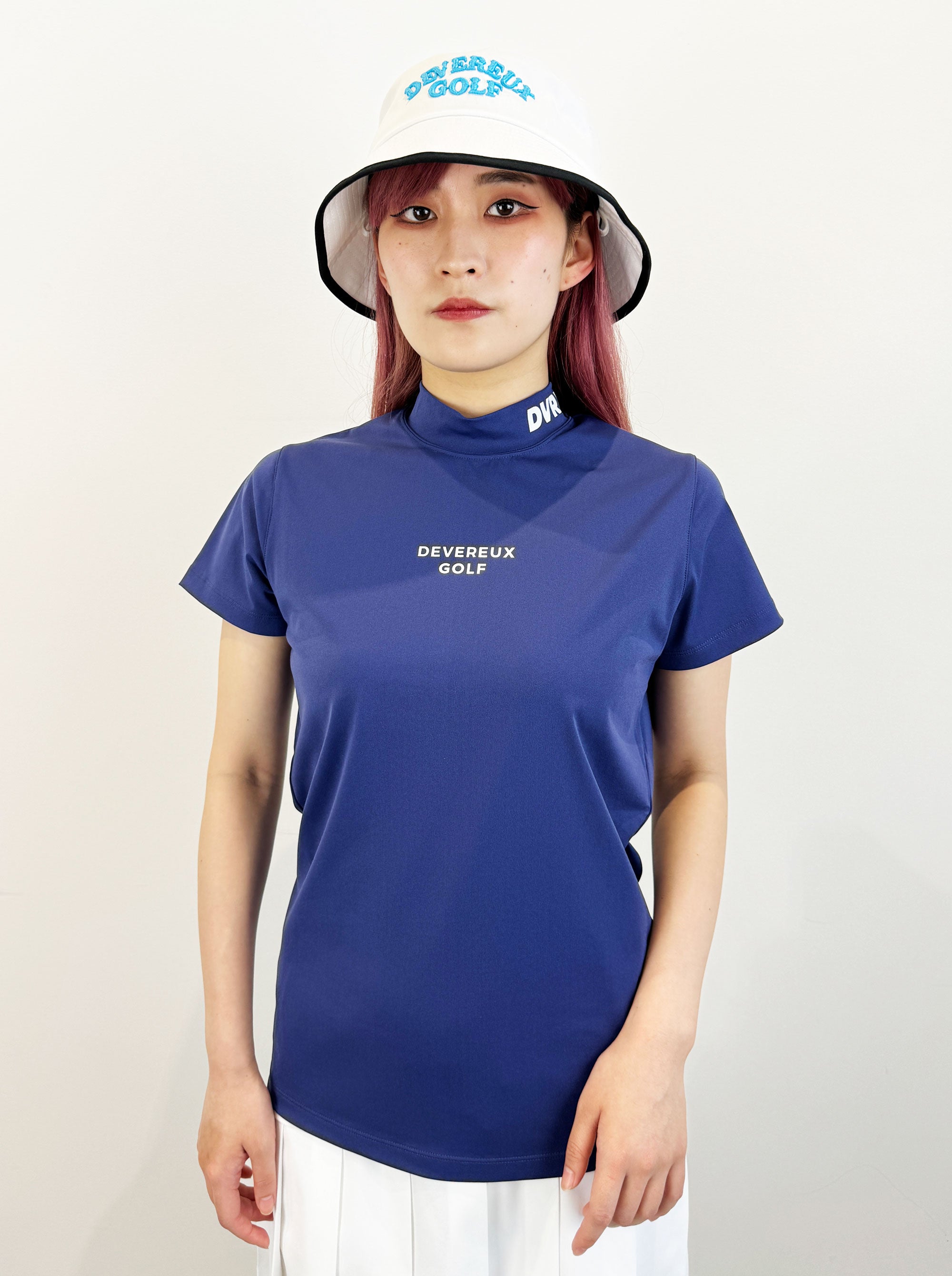 WOMENS Icon Skull Mock S/S 763472093-NAVY