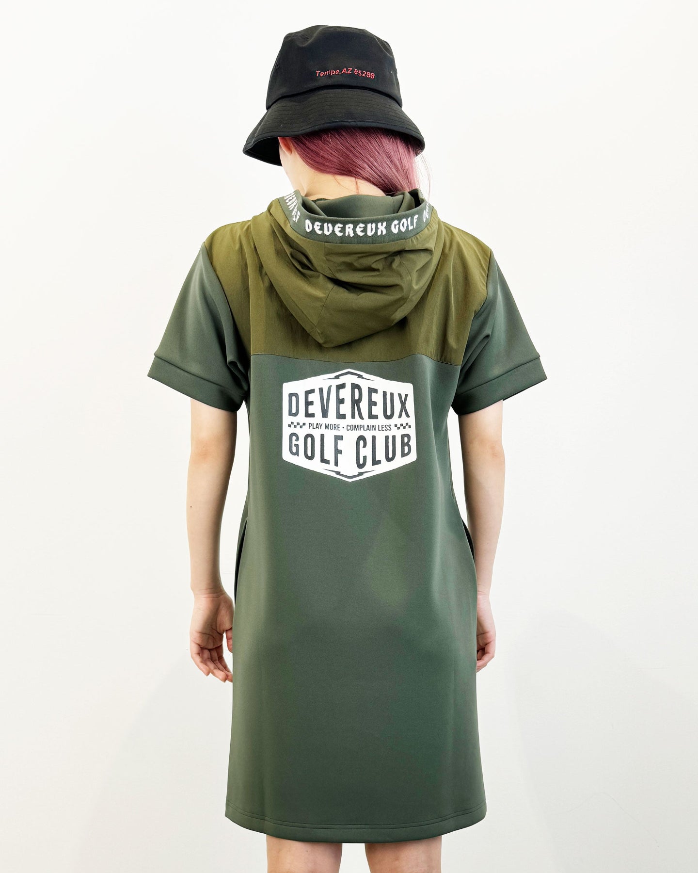 WOMEN ダンボールジャージハーフジップOP 763472096 KHAKI