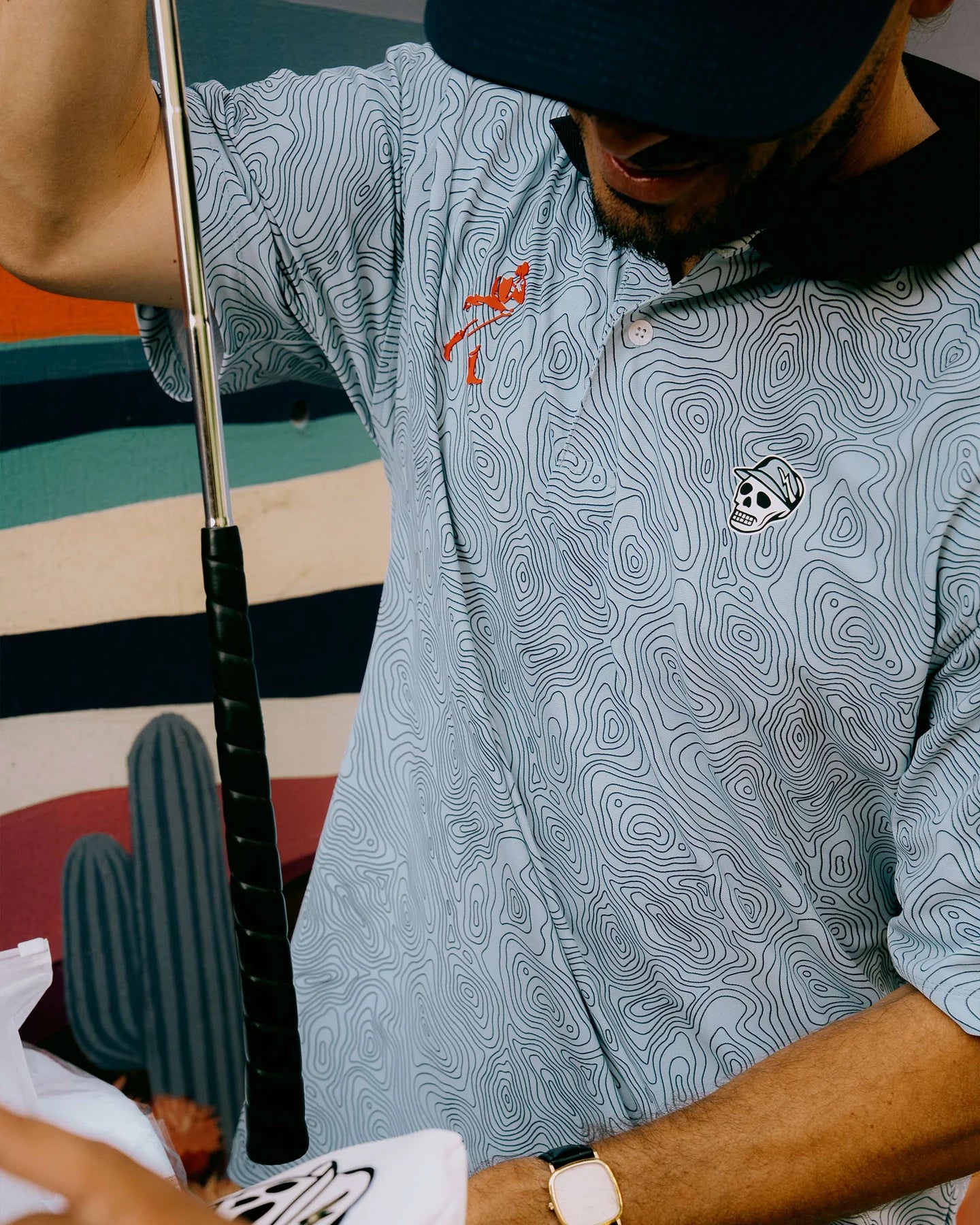 Skull Caddie Tour Truck Tee 075354004-SKY