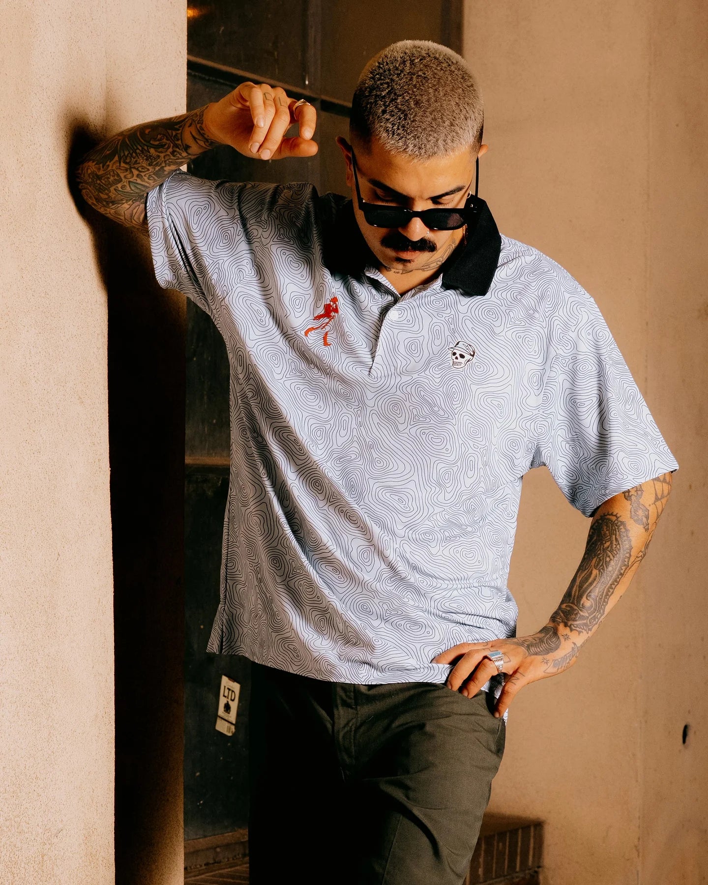 Skull Caddie Tour Truck Tee 075354004-SKY