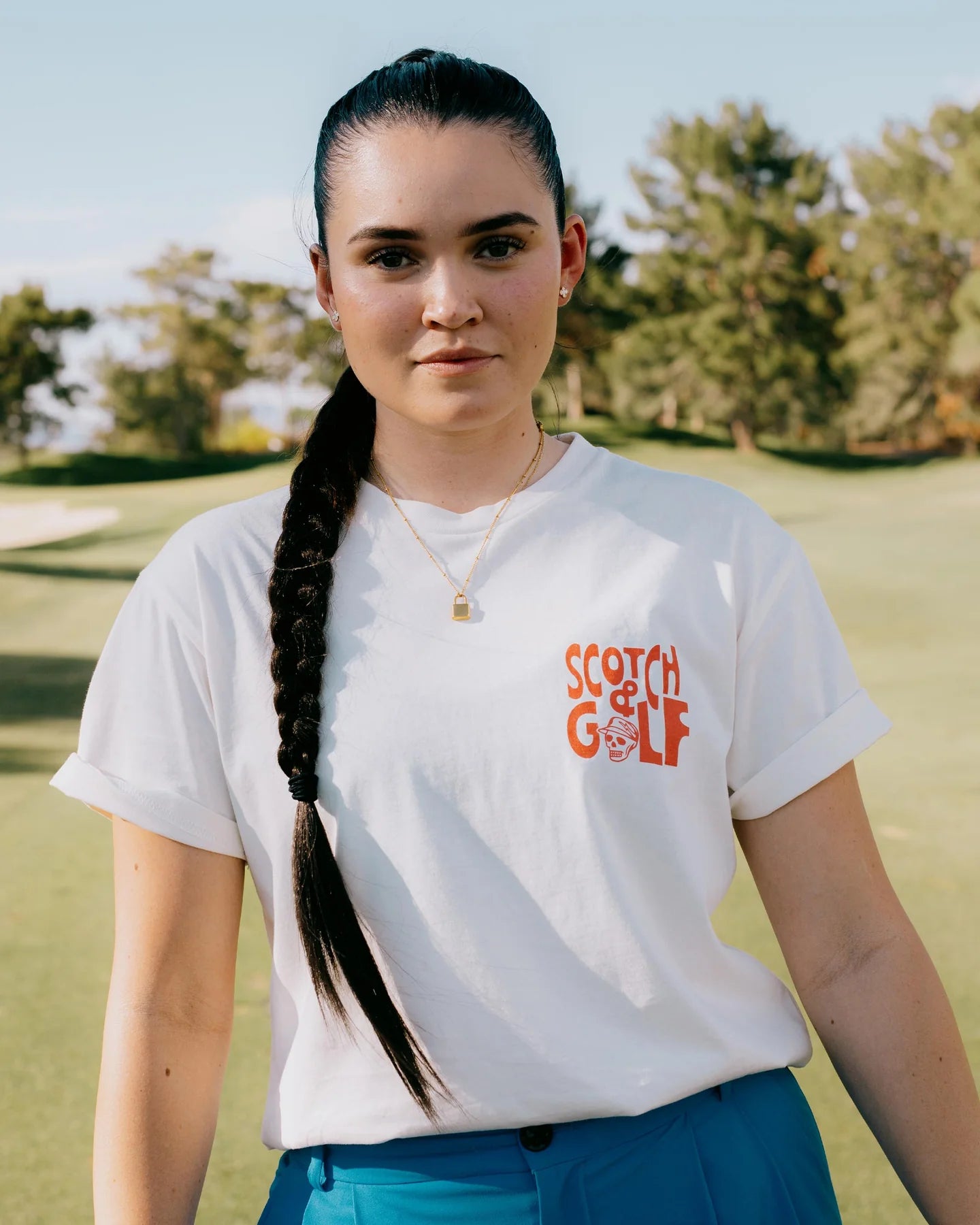 Johnnie Palmer Tee 763532004-ECRU