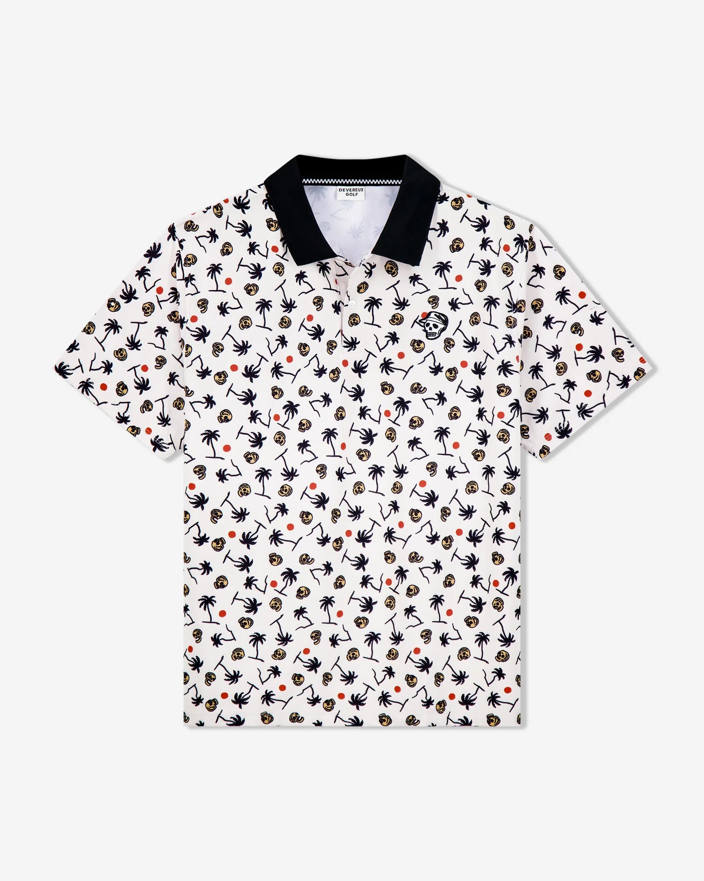 High Noon Polo 075362018- Skull Palm Print