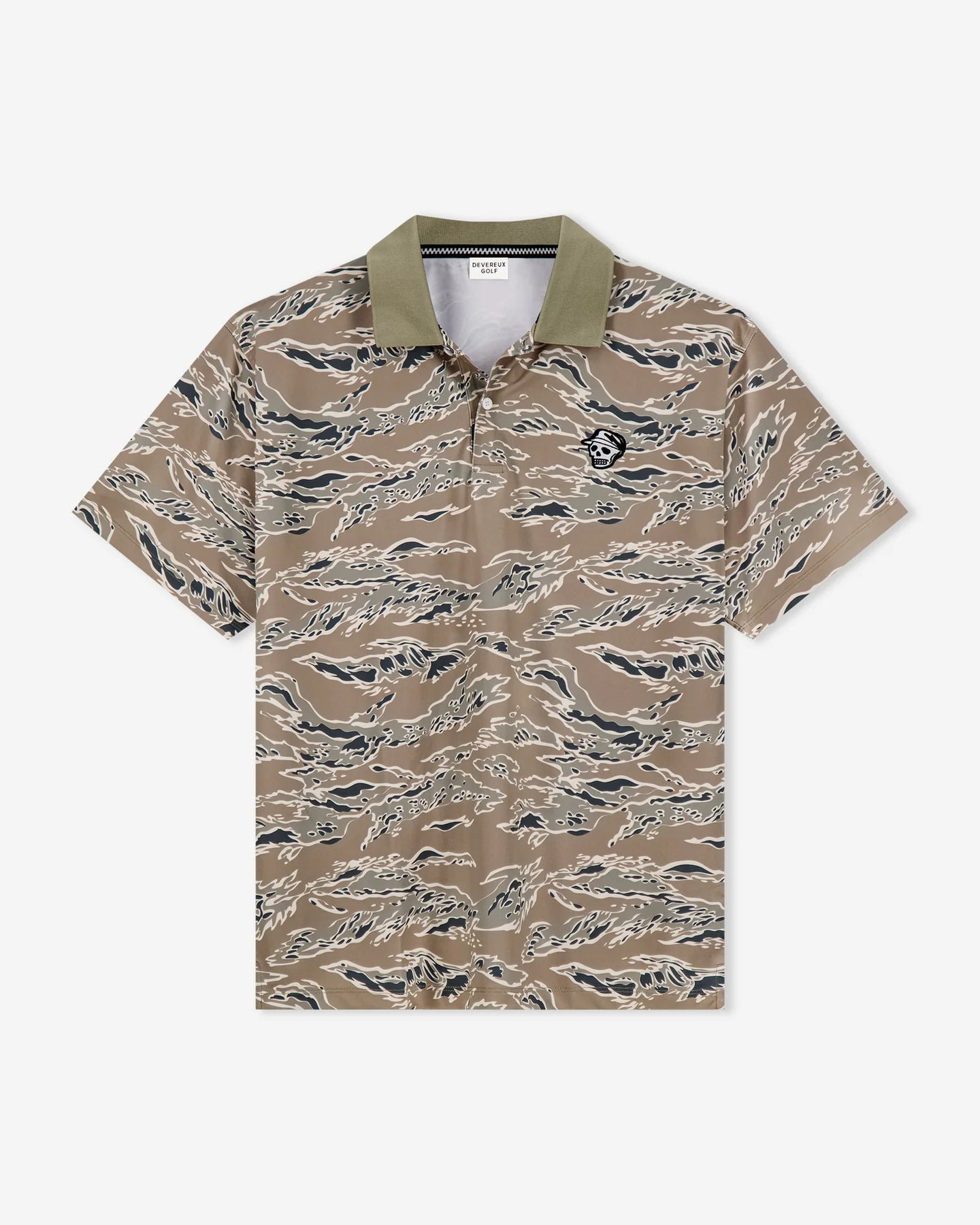 Tiger Stripe Polo 075362015-Tiger Camo