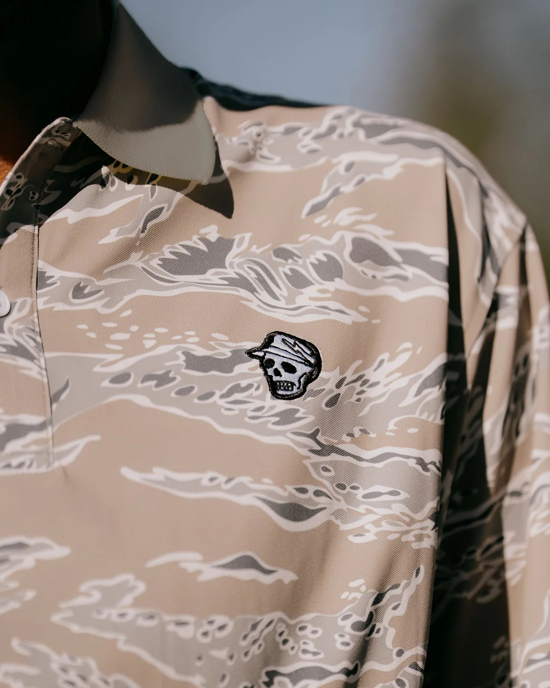 Tiger Stripe Polo 075362015-Tiger Camo