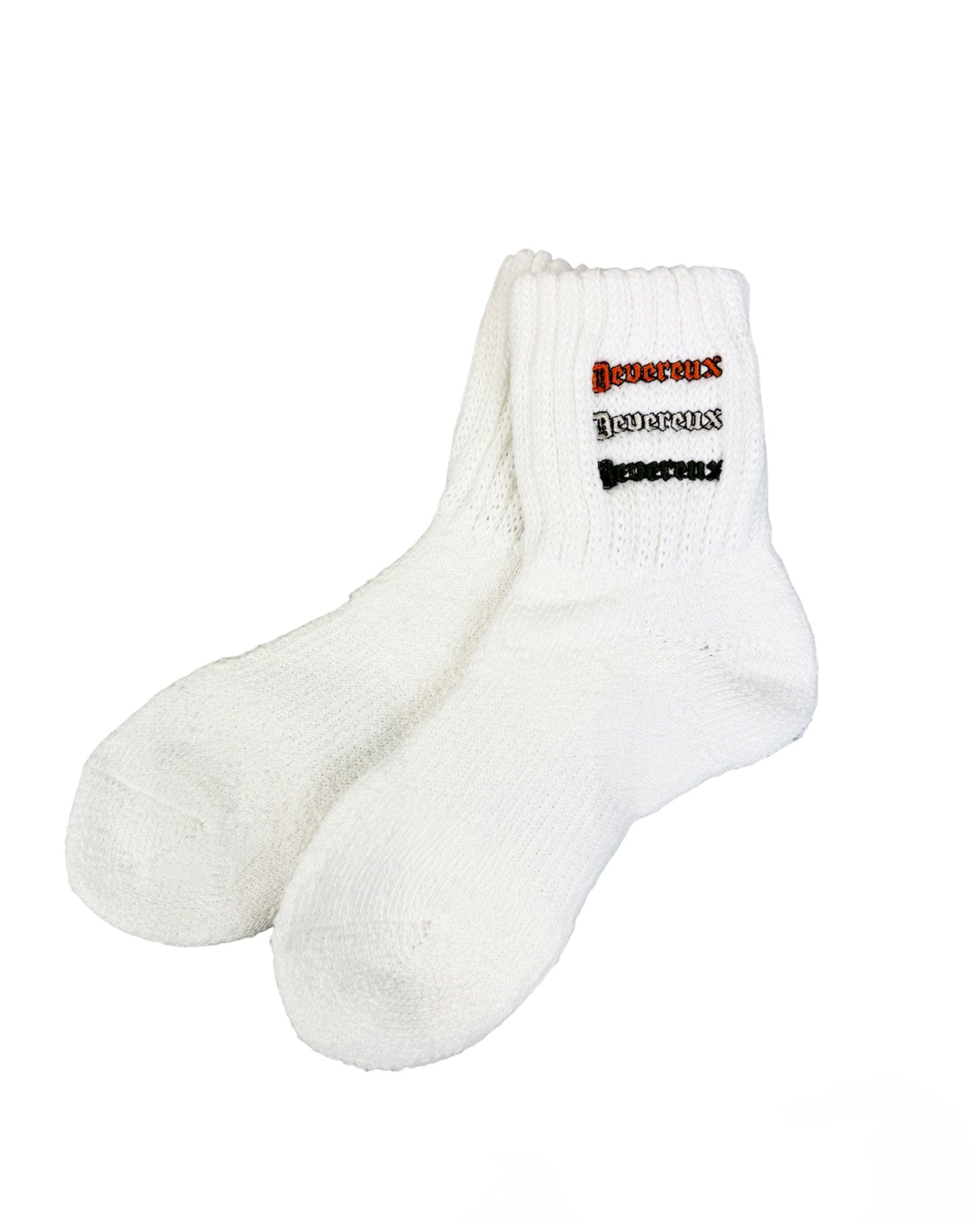 MEN Uni DVRX シンカーパイルソックス 763472850-WHITE