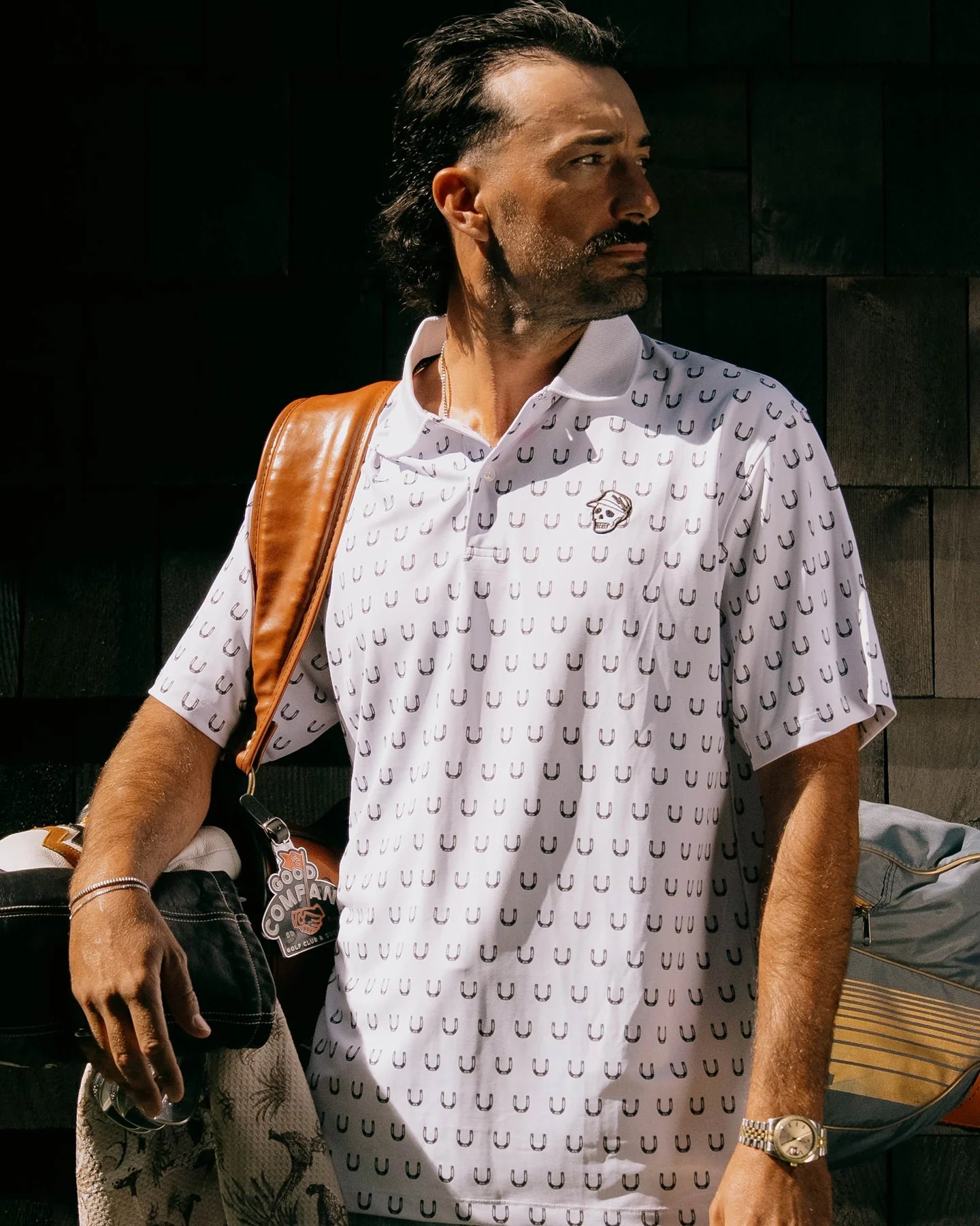 Horseshoe Polo 075362014-WHITE