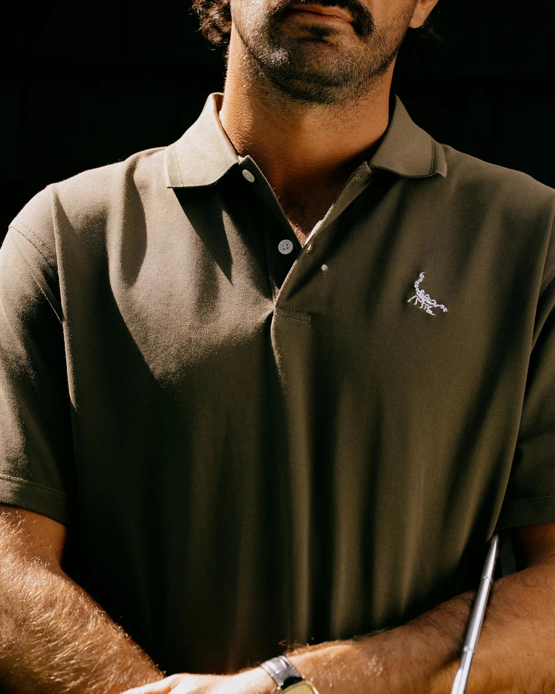 Scorpion Icon Polo 075362019-BROWN