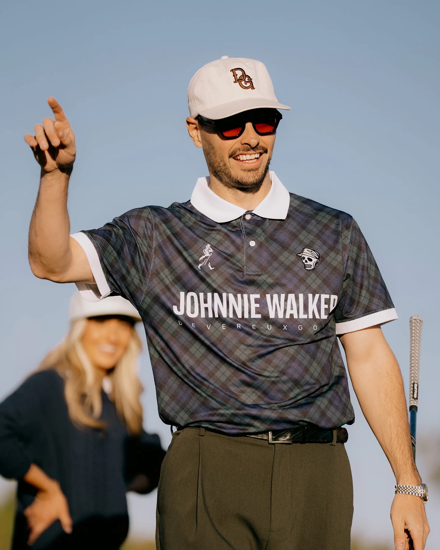 Tartan Polo 763532006-BLUE/GREEN