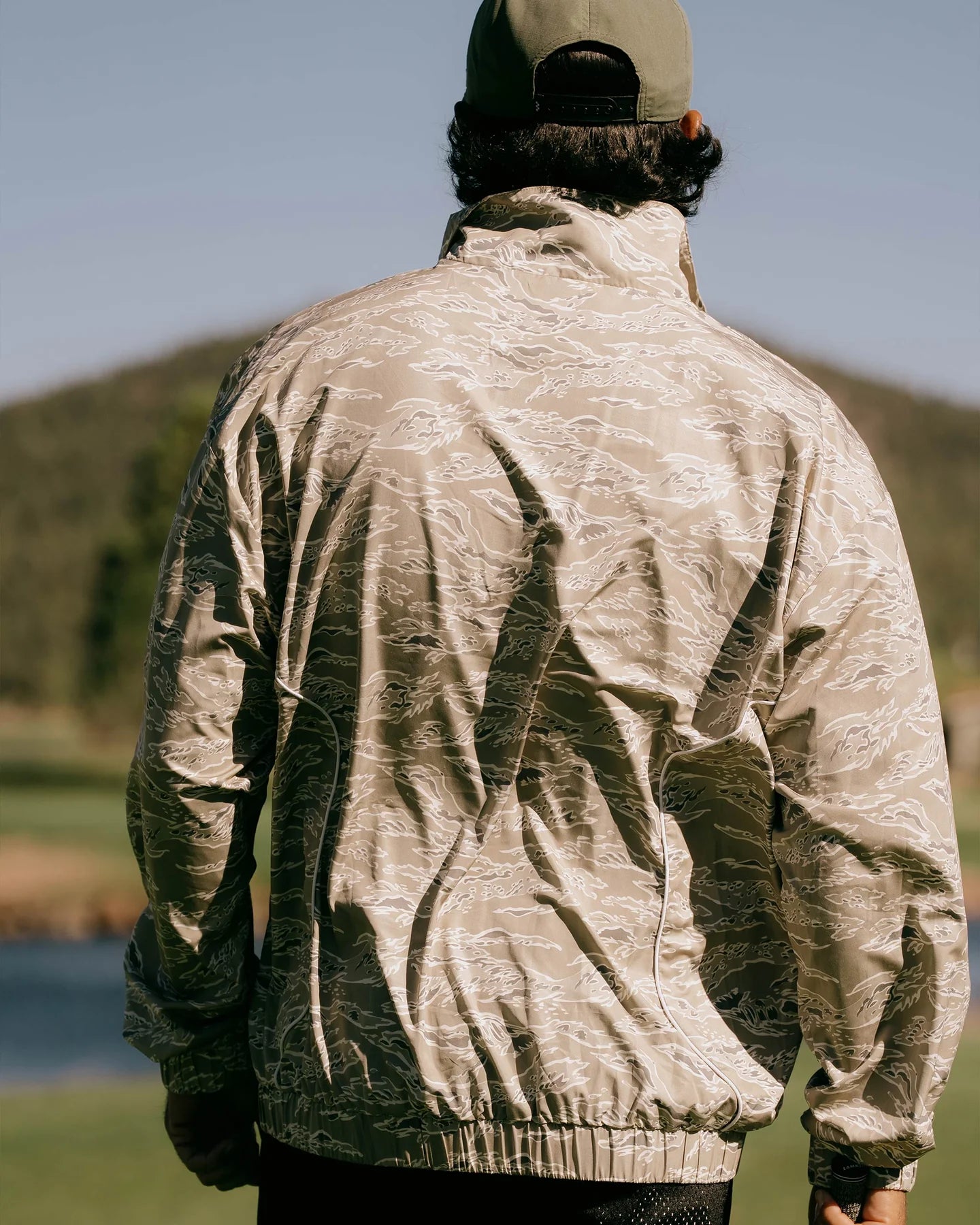 Pullover Piped QTR ZIP 075362102-CAMO