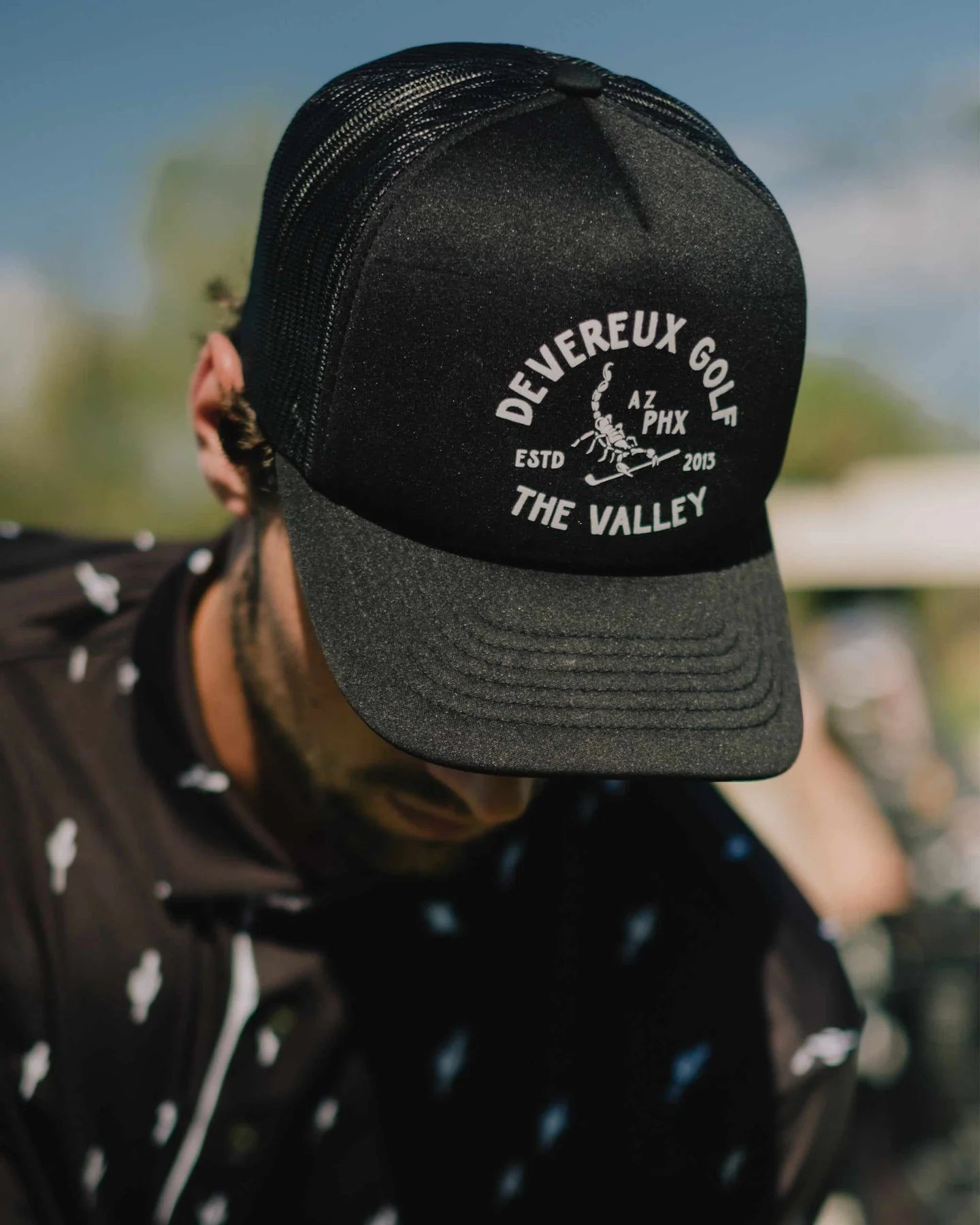 Scorpion Trucker Cap 075352804-BLACK