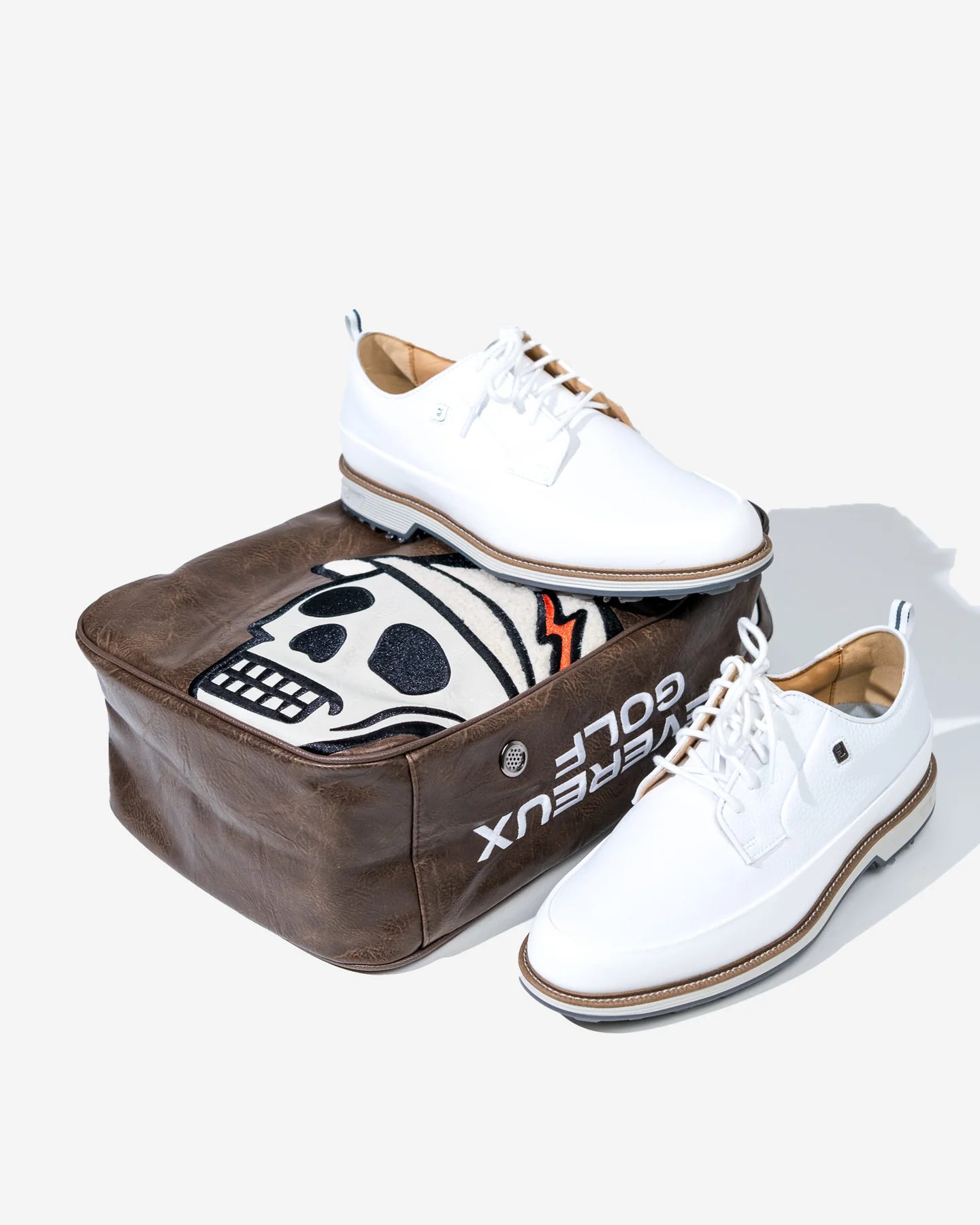 Skull Caddie Shoe Bag 075362842-BROWN