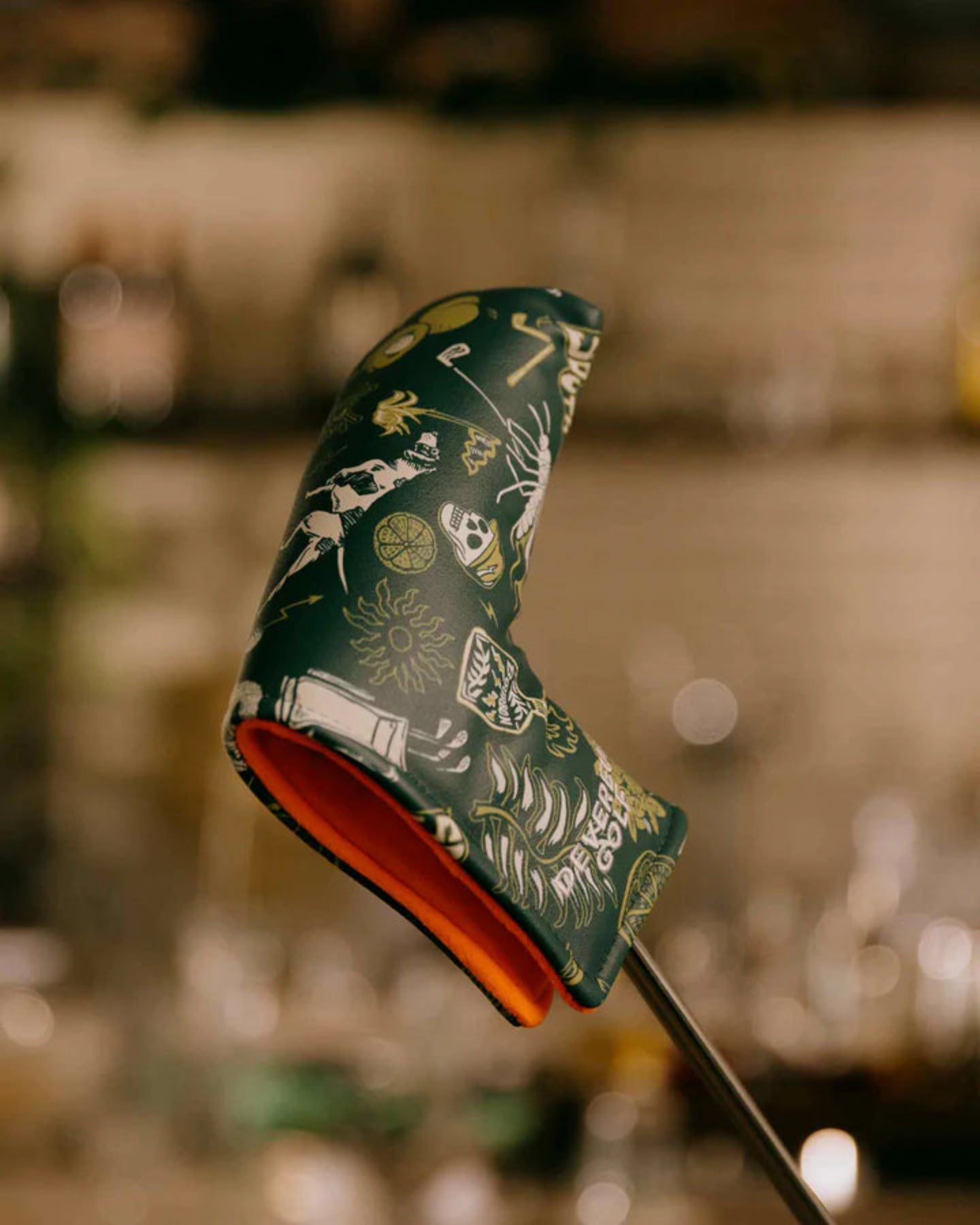 Southern Comfort Blade putter cover 763434831-Dark Green