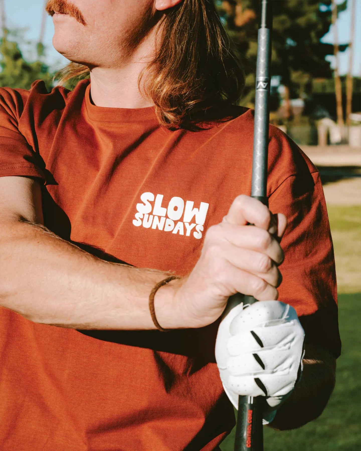 Slow Sunday Tee 075352008-CLAY