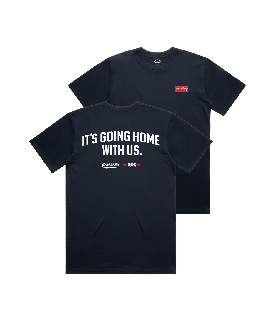 Sugarloaf x Devereux Coming Home Tee 075362010-NAVY