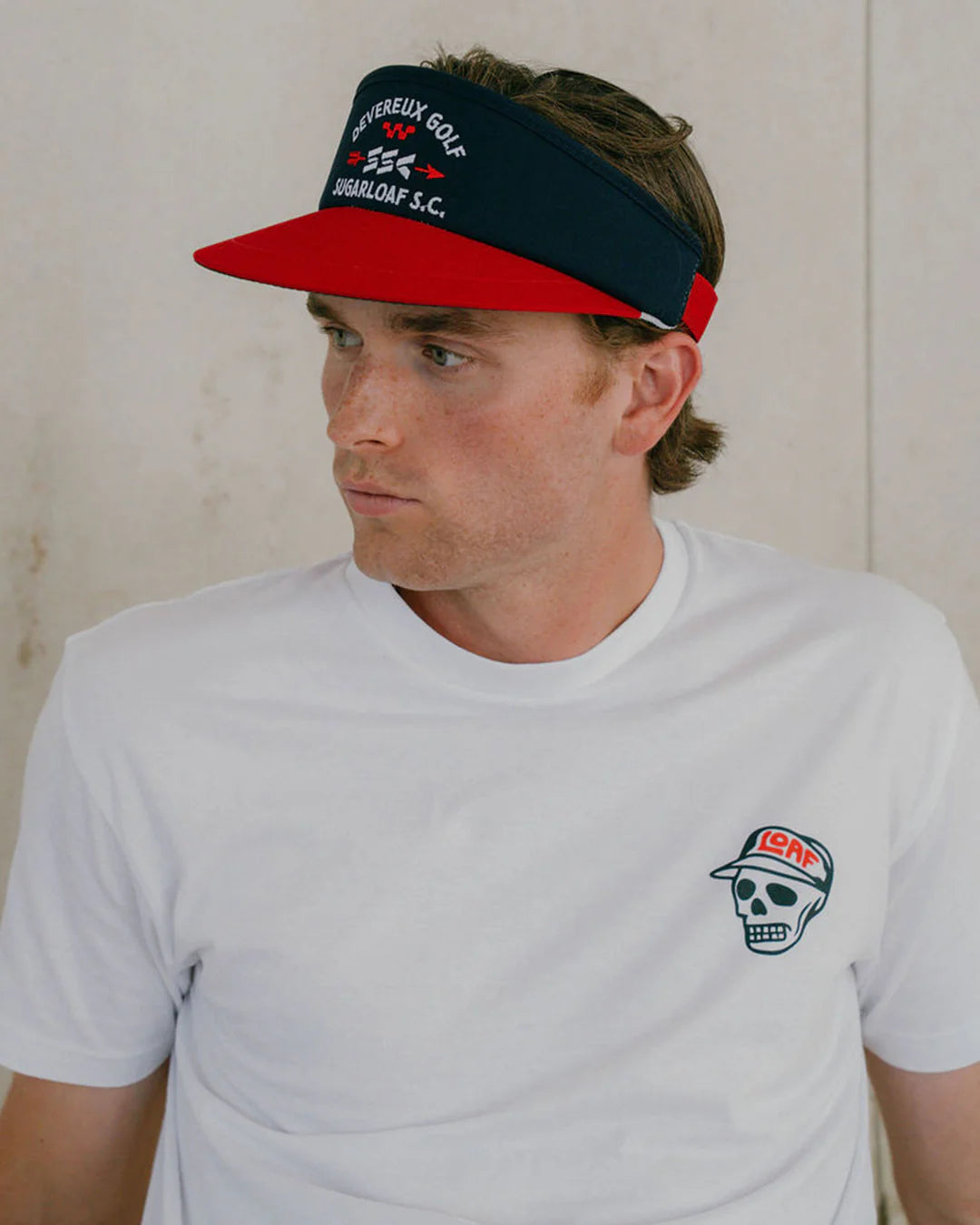 Sugarloaf DVRX Skull Caddie Tee 075362009-WHITE