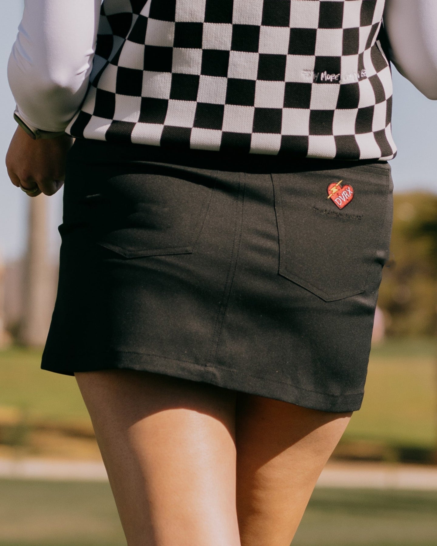 WOMEN Drop Kick Skirt 763472474-BLACK