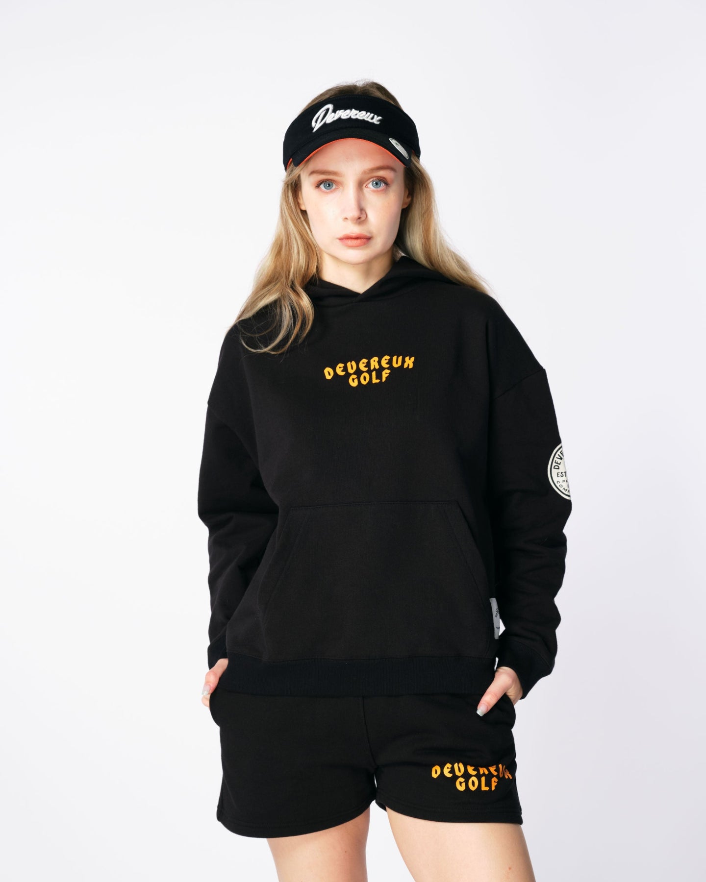 WOMEN スエットフーディー 763472092 BLACK