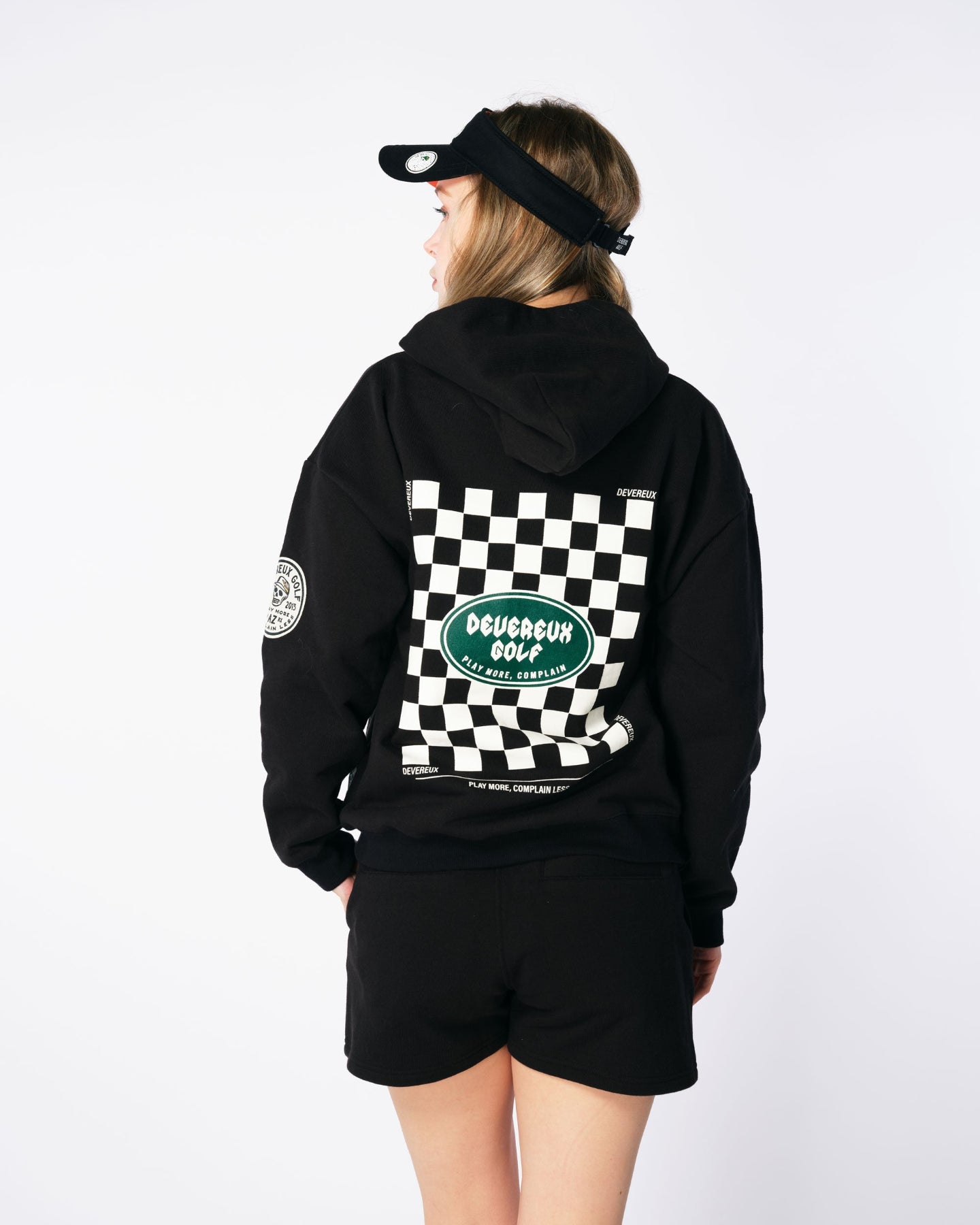 WOMEN スエットフーディー 763472092 BLACK