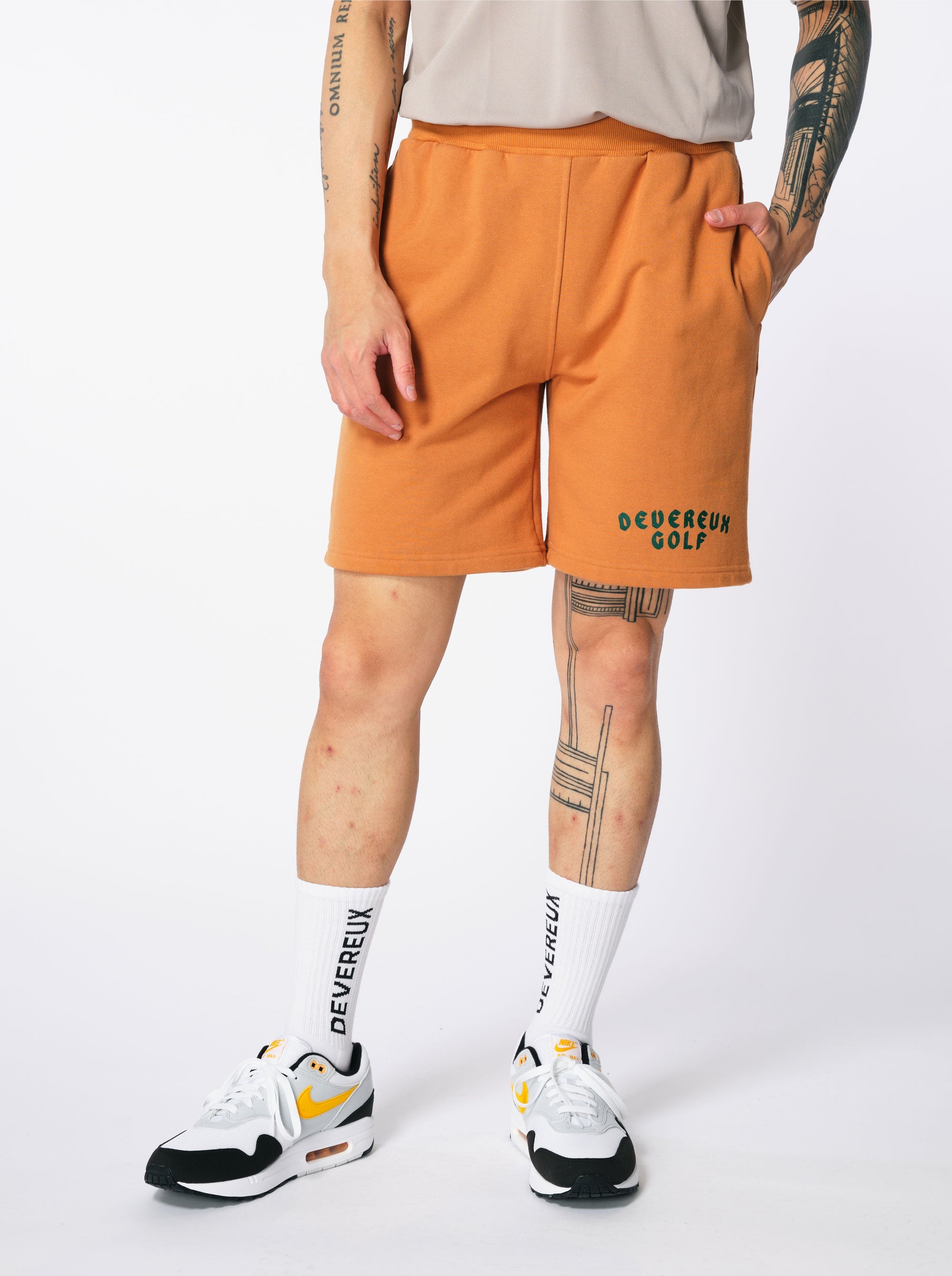 スエットショーツ 763472401-CAMEL