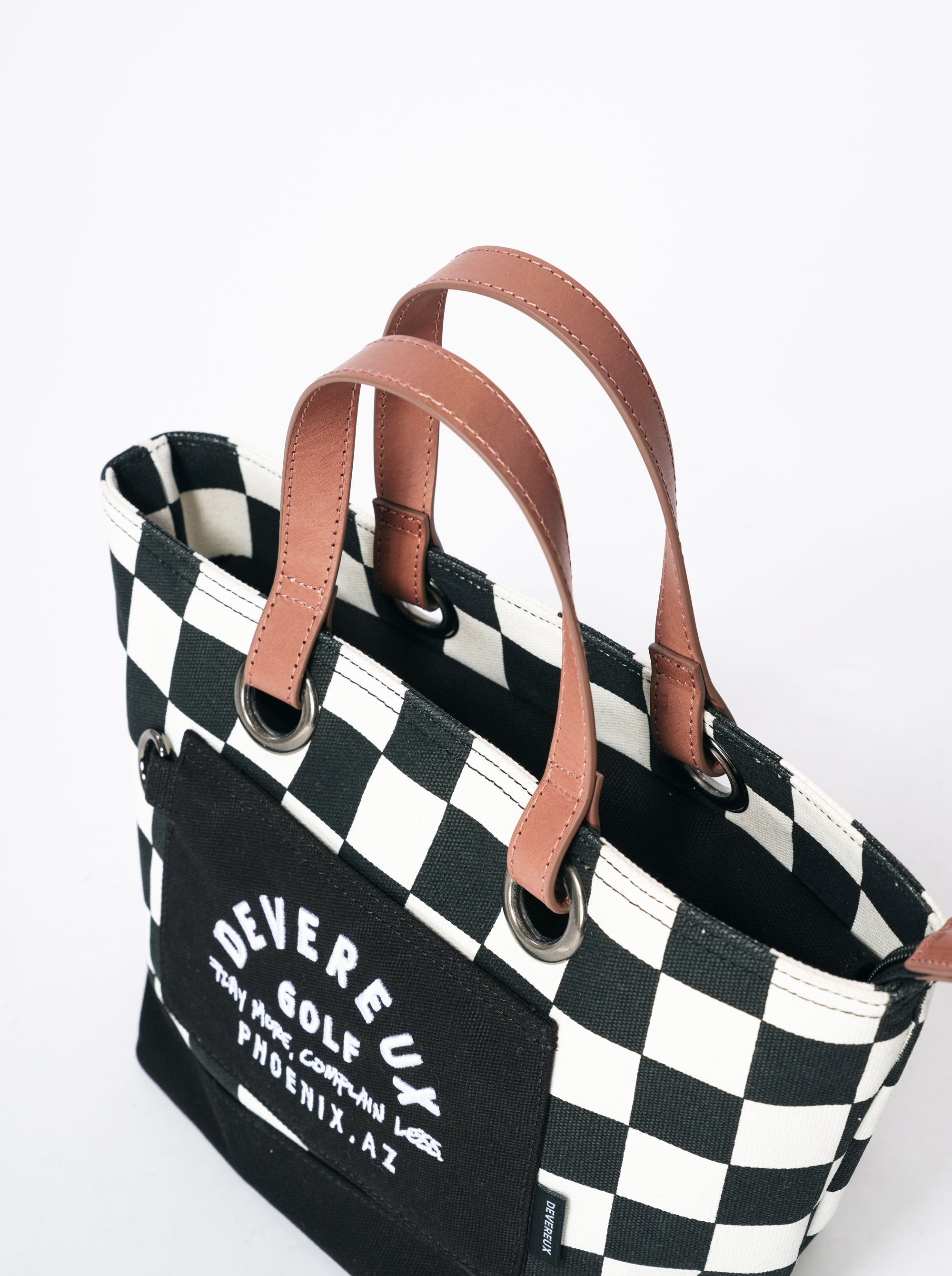 checker cart bag 075754835-WHITE